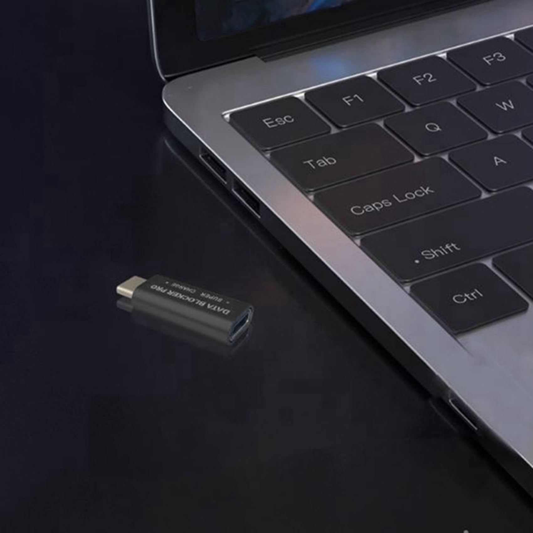 50Pcs USB Type-C Data Blocker - Prevent Data Sync & Gender Change Connector Adapter - Secure Charging for Phones, Tablets & Laptops in Public Places