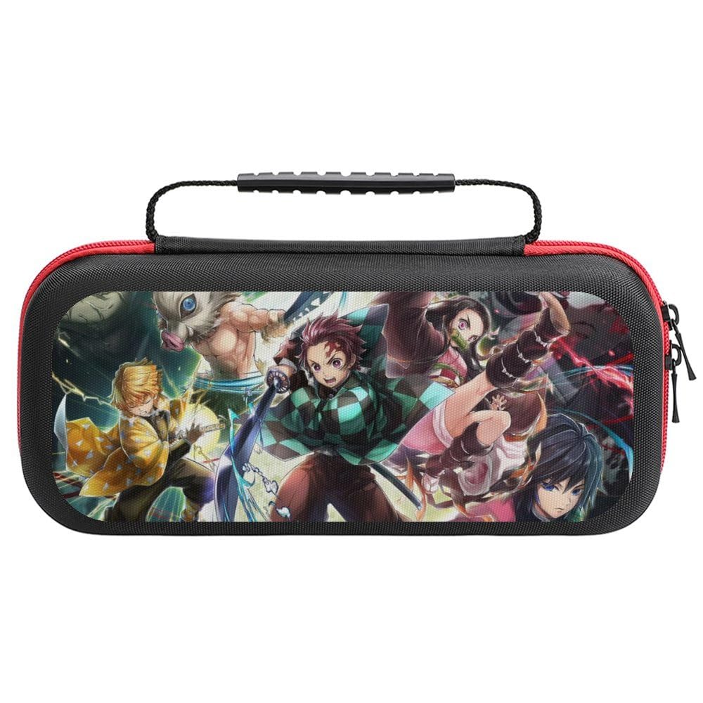 Leypian Protective Carrying Case for Nintendo Switch OLED & Switch Lite - Durable Travel Game Storage Bag with Accessories Compartment | Perfect for Gaming on the Go, Travel, and Daily Storage