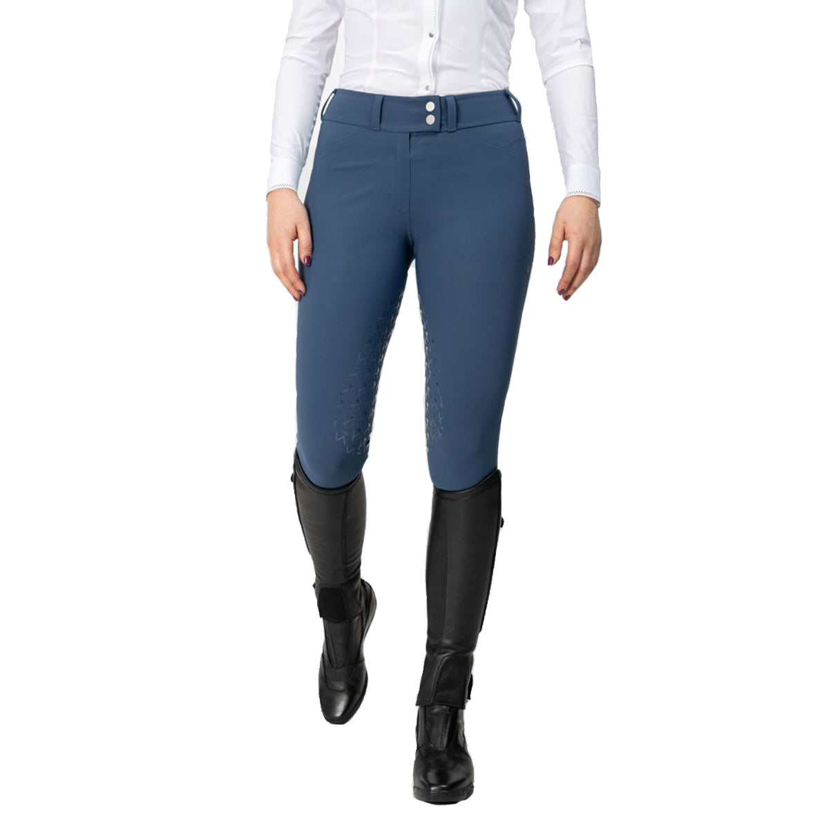 Freejump Women's Mary Knee Grip Breeches - Equestrian Riding Pants for Horseback Riding & Training - Comfortable Stretch Fabric for English & Western Riding