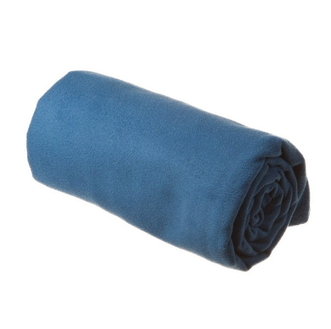 Sea to Summit DryLite Towel ™ - Ultra Lightweight, Quick-Dry, Compact Travel Towel for Camping, Hiking, Gym & Beach - Perfect for Outdoor Adventures & Sports