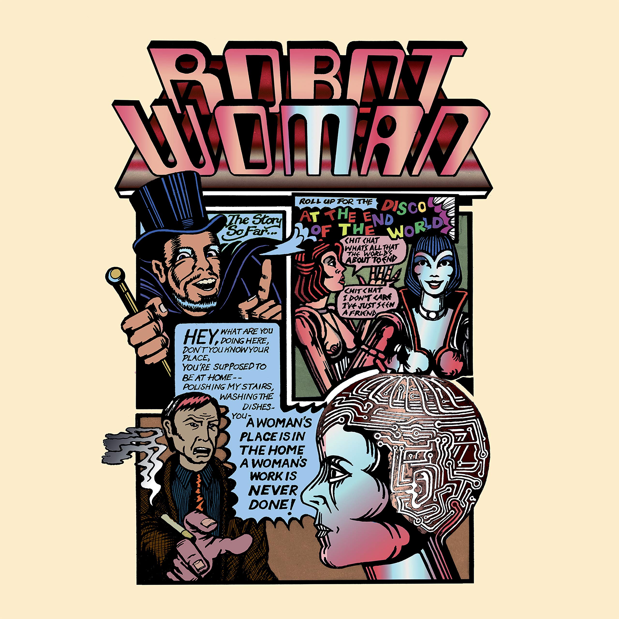 Mother Gong: Robot Woman [4CD] - Psychedelic Rock Music Collection for Vinyl Enthusiasts & 70s Retro Fans