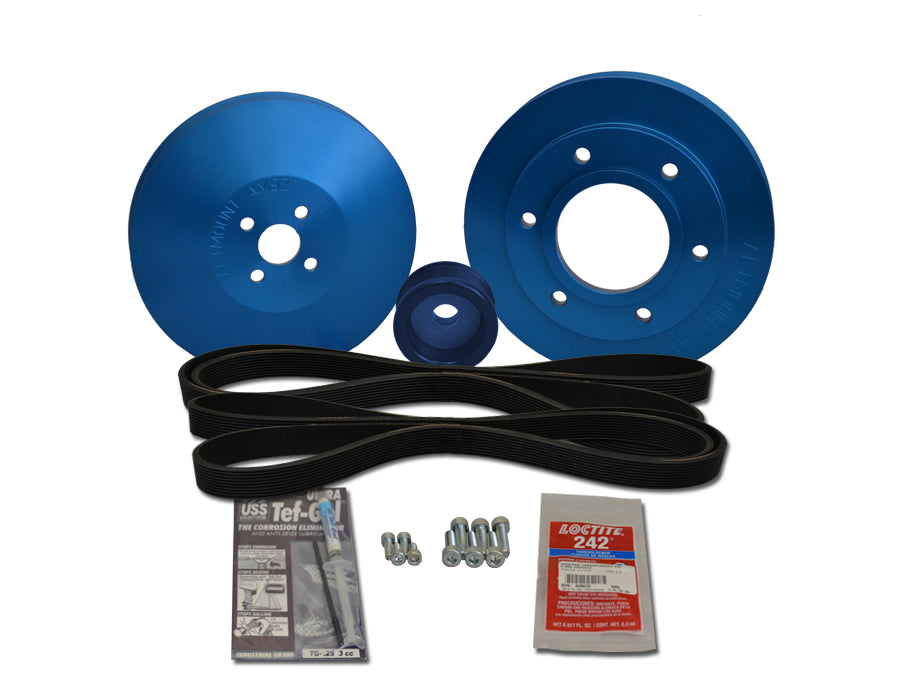 Yanmar Serpentine Pulley Kit for 6LY, 6LYA STP, 6LY2 STP - Replacement Belt Drive System for Marine & Industrial Engines - Perfect for Boat, Generator & Heavy Equipment Maintenance