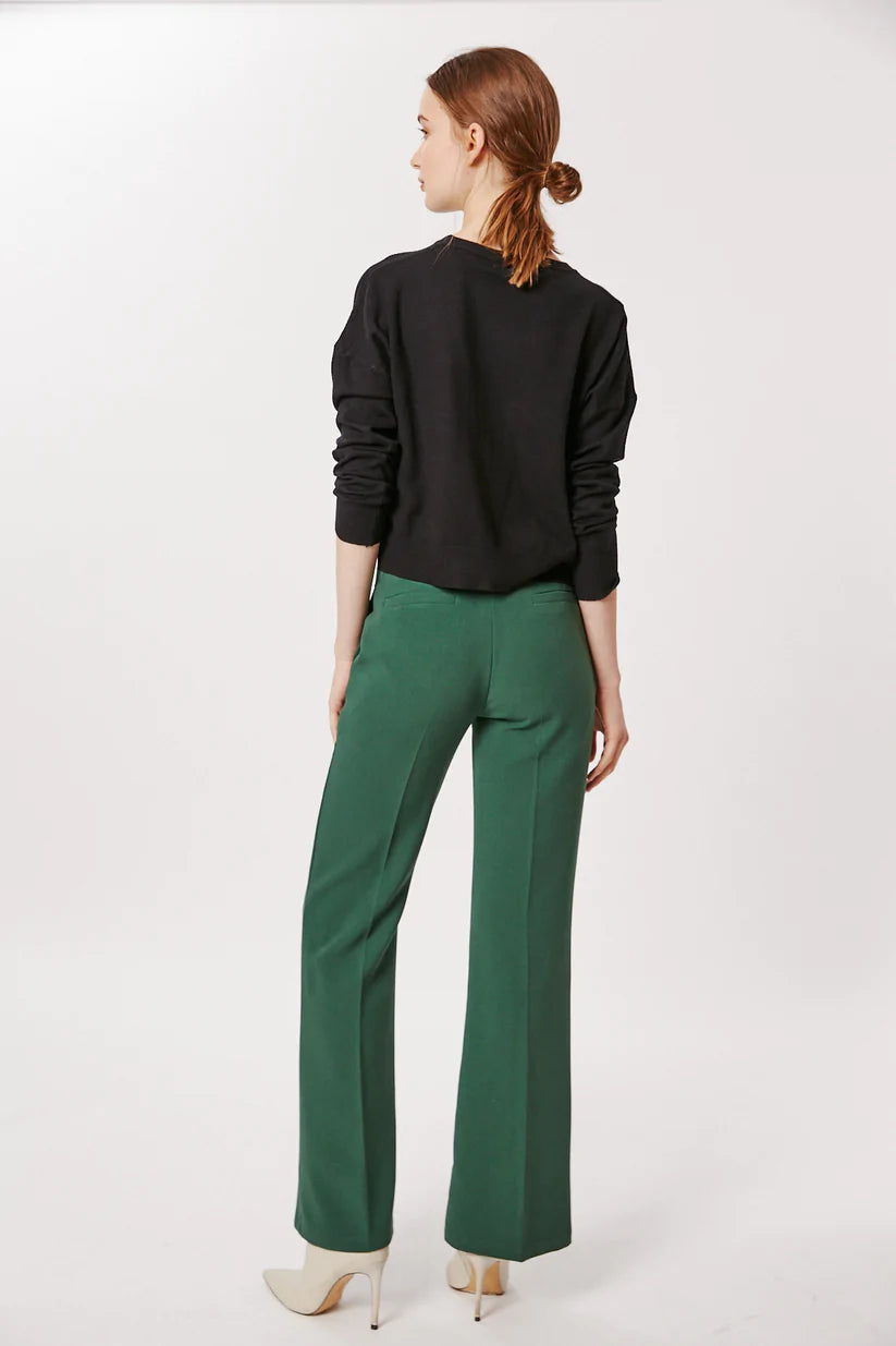Loren Tailored Pants for Women - Slim Fit High Waist Dress Pants for Office, Business & Formal Occasions