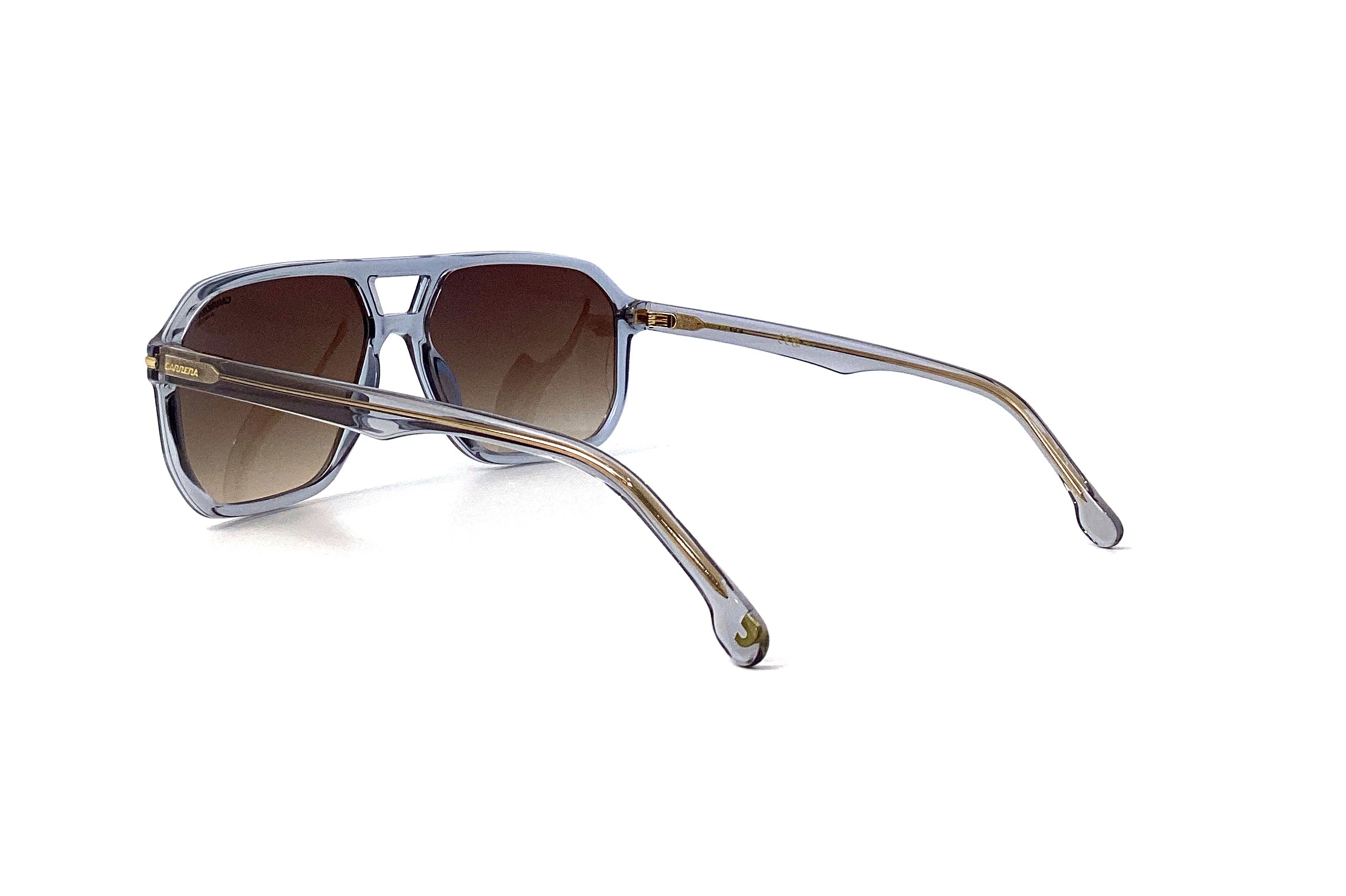 Carrera 302/S Sunglasses - Grey Polarized Sports Sunglasses for Men & Women - Perfect for Running, Cycling & Outdoor Activities