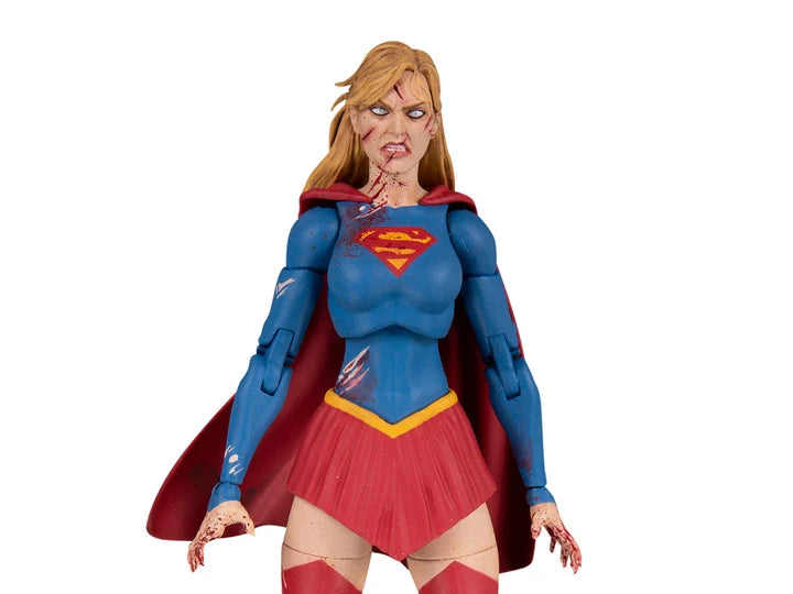 DC Essentials Supergirl (DCeased) Action Figure - Collectible DC Comics Statue for Display & Superhero Decor