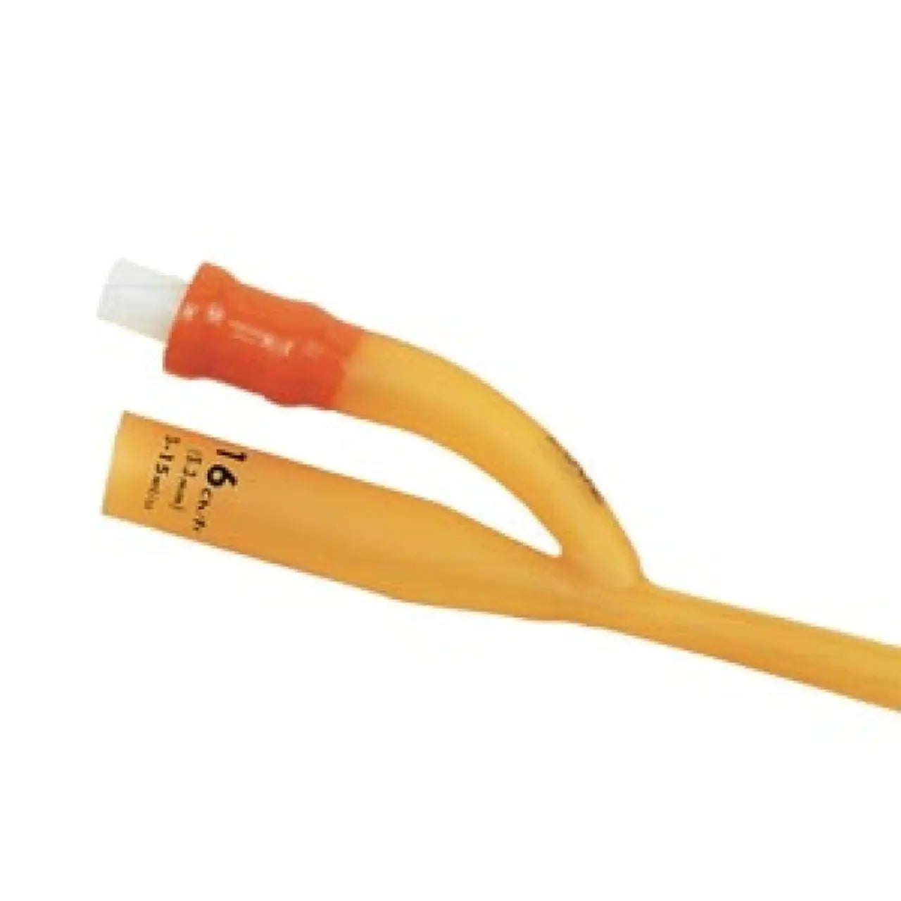 Amsure Silicone Coated 2-Way Foley Catheter - Soft, Flexible Medical Tube for Urinary Drainage - Ideal for Hospital Use, Home Care & Post-Surgery Recovery