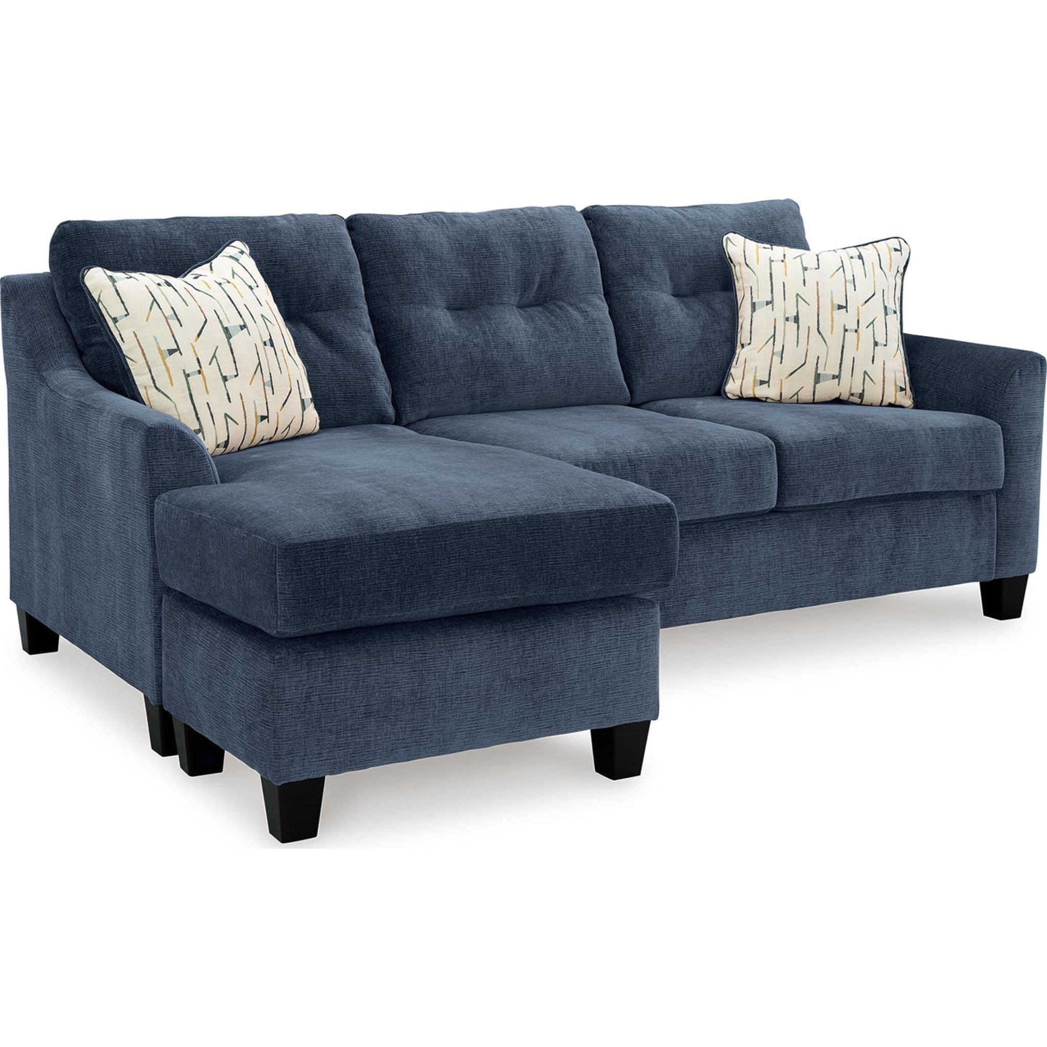 Amity Bay Sofa Chaise - Modern Sectional Couch with Chaise Lounge for Living Room, Reversible L-Shaped Sleeper Sofa Bed - Perfect for Small Spaces, Apartments & Home Theater Seating