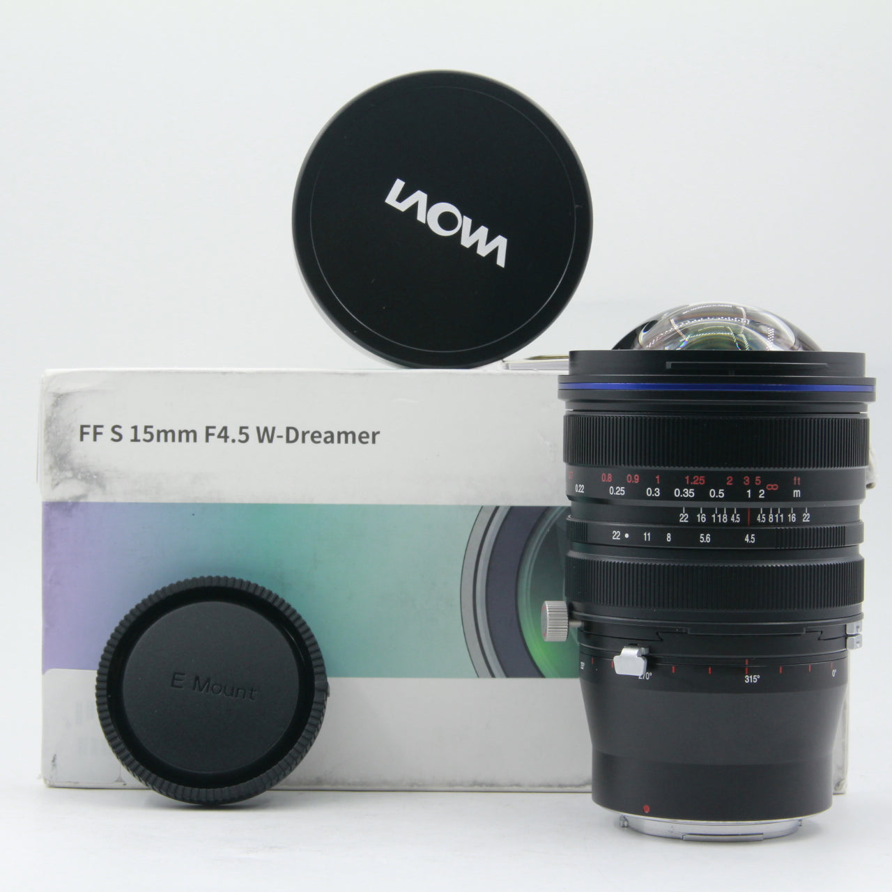 Open Box Laowa 15mm f/4.5 Zero-D Shift Lens for Sony E Mount - Wide Angle Architectural & Landscape Photography Lens
