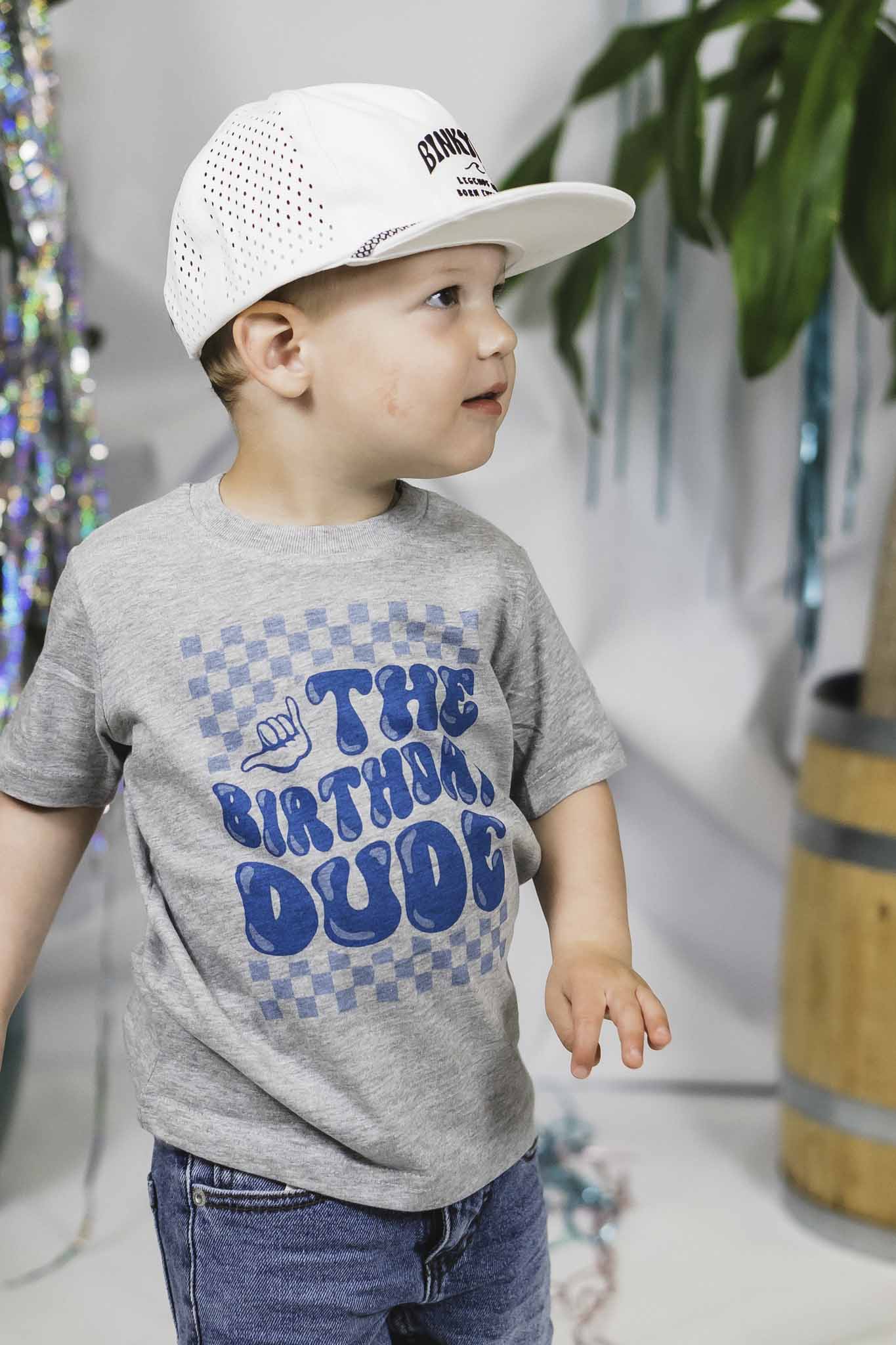 Premium Cotton Birthday Dude T-Shirt for Boys - Fun & Comfortable Kids Graphic Tee for Birthday Parties & Casual Wear