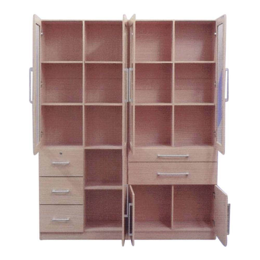 Moselle III Display Bookshelf - Modern Wooden Bookcase for Home & Office - Perfect for Living Room, Bedroom, and Study Organization