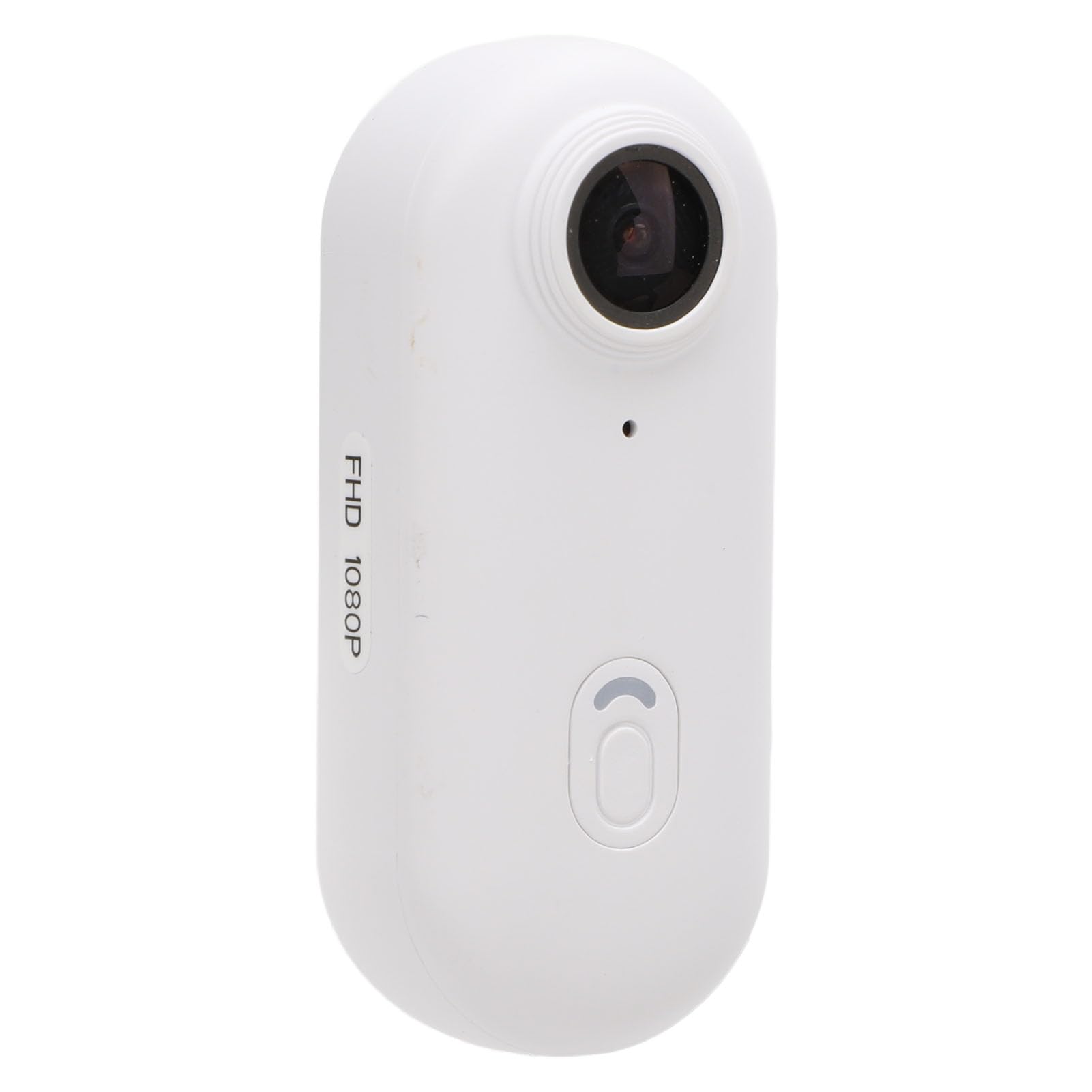 Bewinner 1080P HD Mini Body Camera - Magnetic Wearable Action Camera with Back Clip, Pet Collar Camera, Helmet Cam for Vlogging, Travel, Cycling & Outdoor Adventures (White) - Perfect for Sports, Security & Pet Monitoring