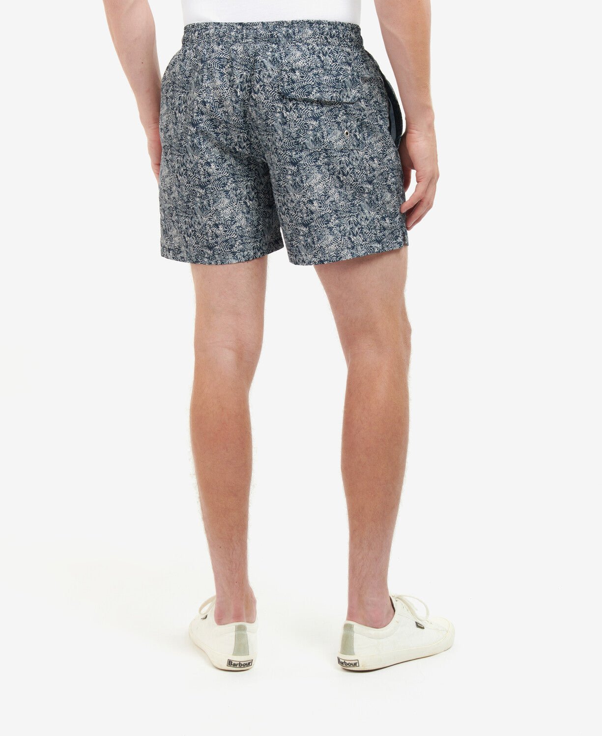 BARBOUR Braithwaite Men's Swim Shorts - Quick-Dry, Comfortable Swim Trunks for Beach, Pool & Vacation - Navy Blue