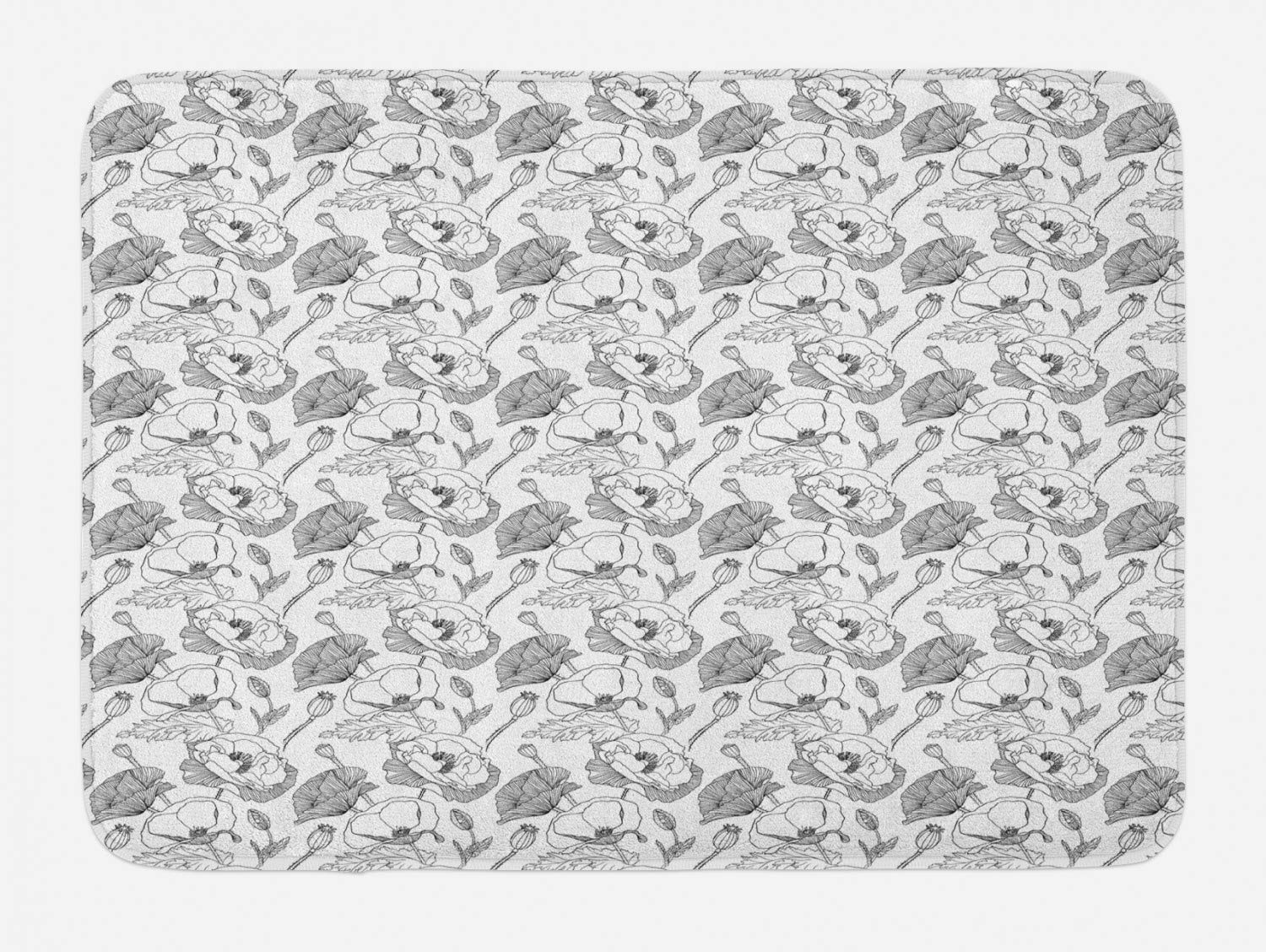 Ambesonne Non-Slip Plush Bath Mat - 30.2