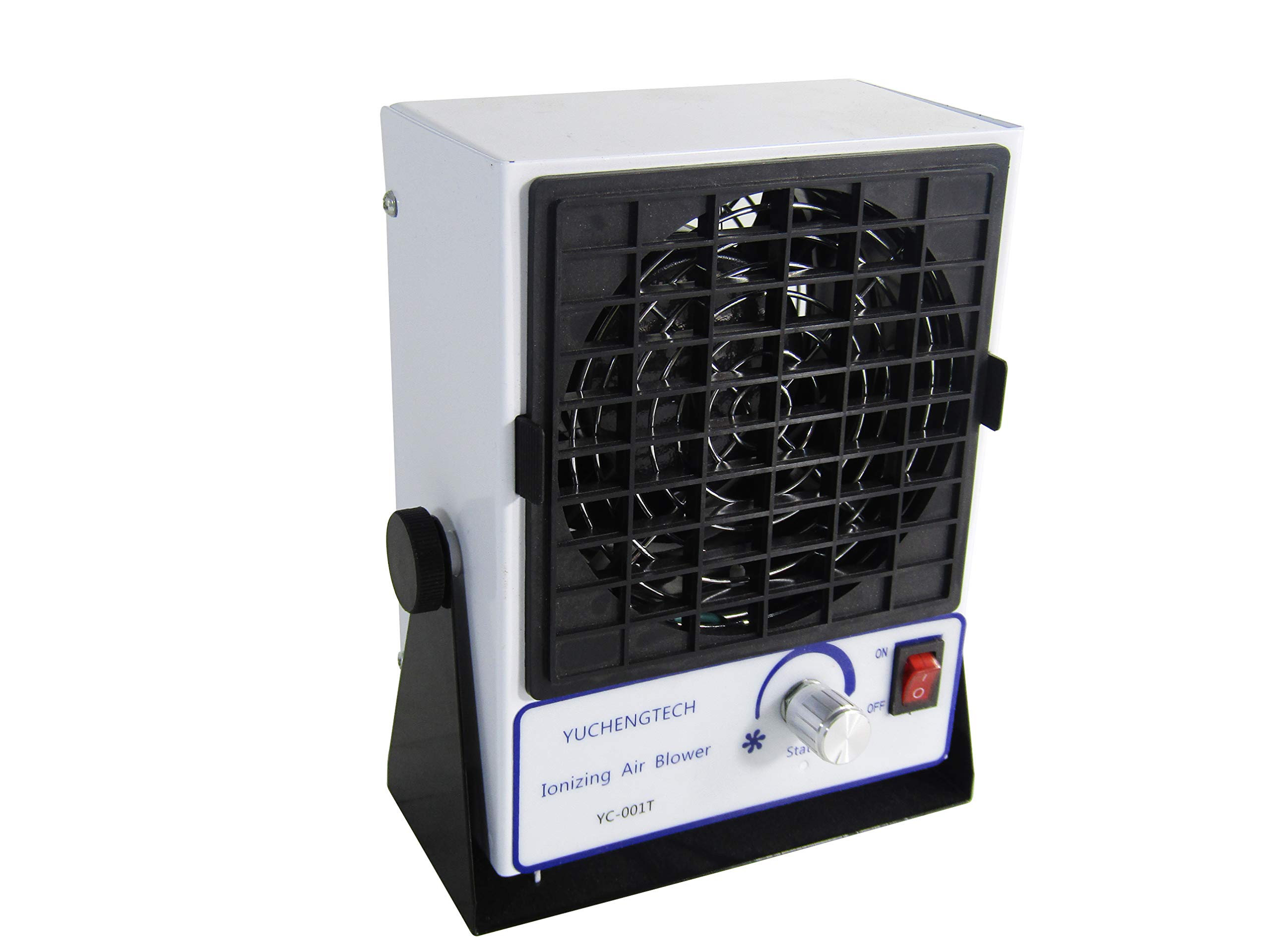 YUCHENGTECH 220V Powerful Ionizing Air Blower - Benchtop Static Eliminator Fan for Electronics, PCB Assembly & Clean Room Use | ESD Safe Ionizer for Dust Removal & Static Control