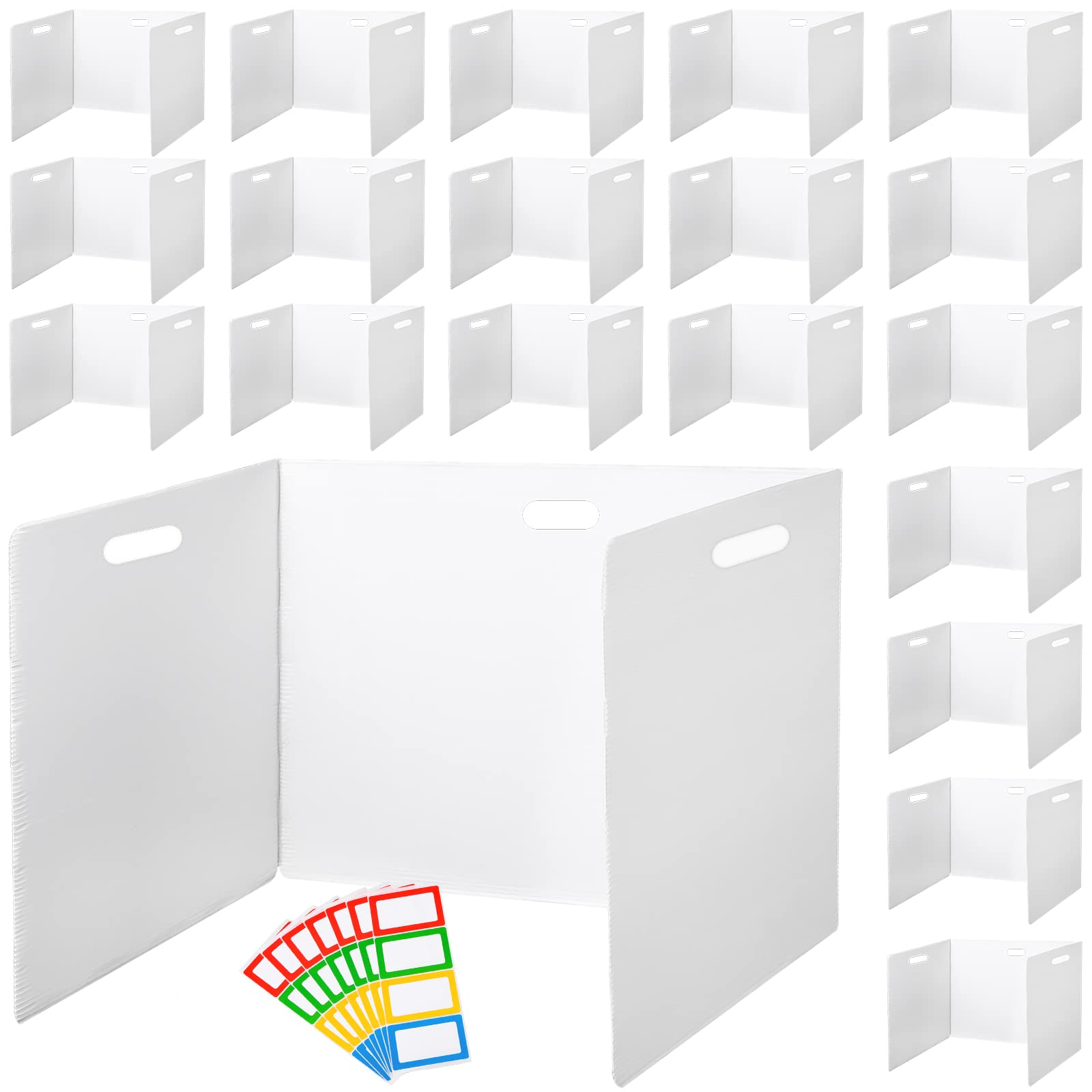 10 Pack Classroom Privacy Boards for Students - 15