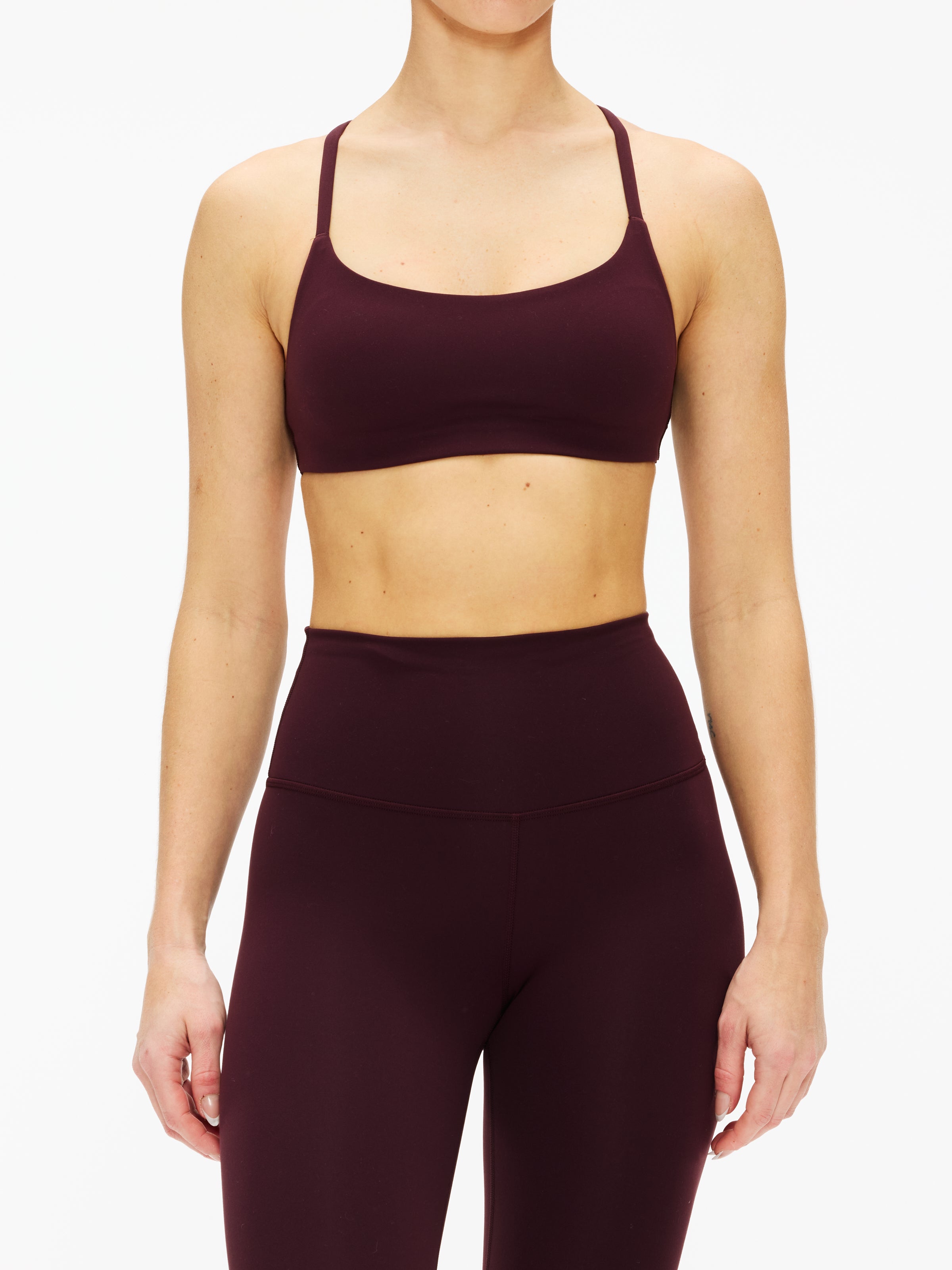 Lululemon Wunder Train Strappy Racer Bra A/B Cup - High Support Workout Sports Bra for Yoga, Running & Gym - Breathable & Comfortable for Active Women