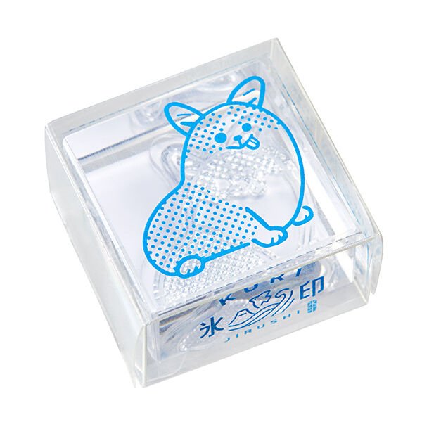 Kori Jirushi Large Ice Cube Stamp - Fun and Creative Ice Cube Maker for Cocktails, Drinks, and Parties - Hitotoki / King Jim Brand
