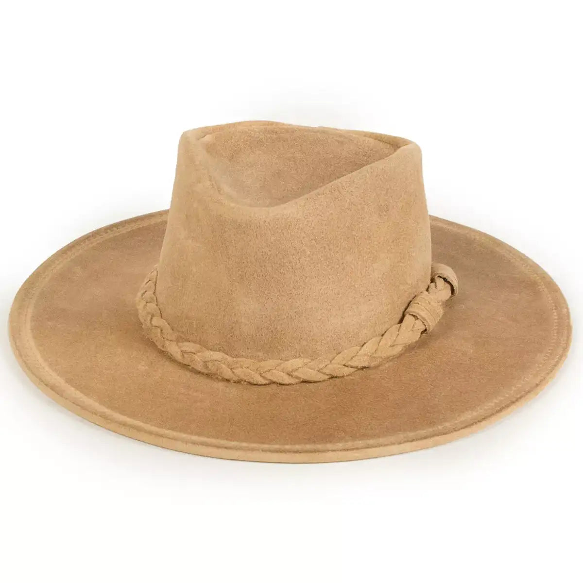 Minnetonka Outback Leather Hat for Men & Women - Waterproof & Durable Cowhide - Outdoor Adventure, Hiking, Camping, Travel