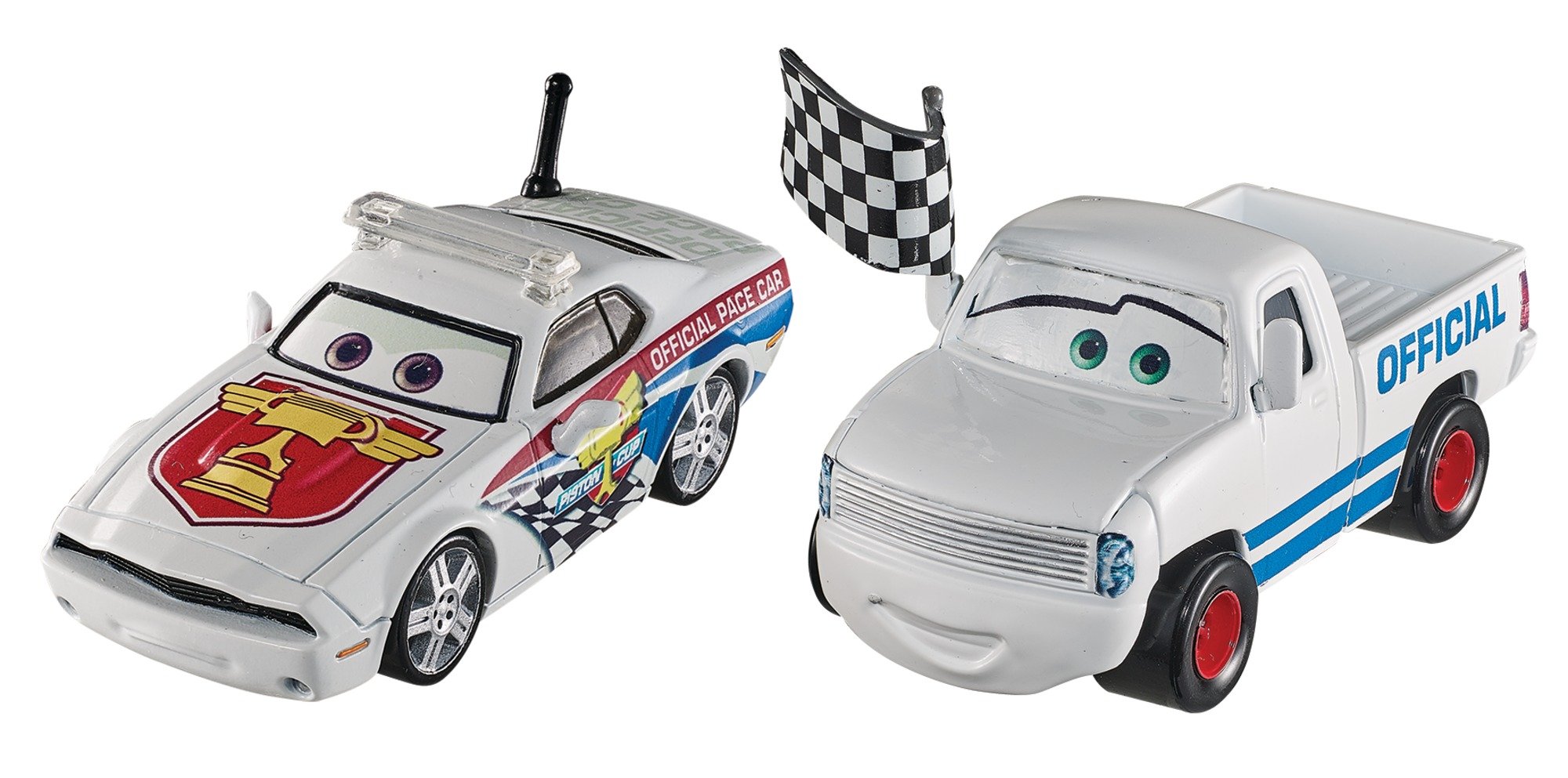 Disney Character Race Car Toys - 2 Pack with Starter & Pace Car for Kids | Perfect for Playtime, Birthday Gifts & Racing Games