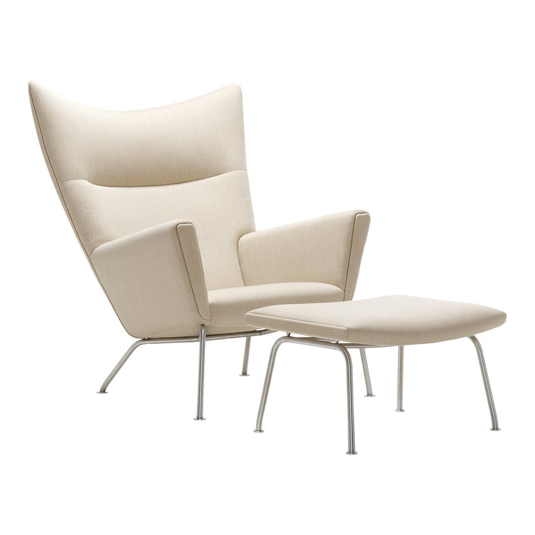 CH446 Stool by Hans J. Wegner - Mid-Century Modern Wooden Bar Stool for Kitchen, Dining Room & Lounge Decor