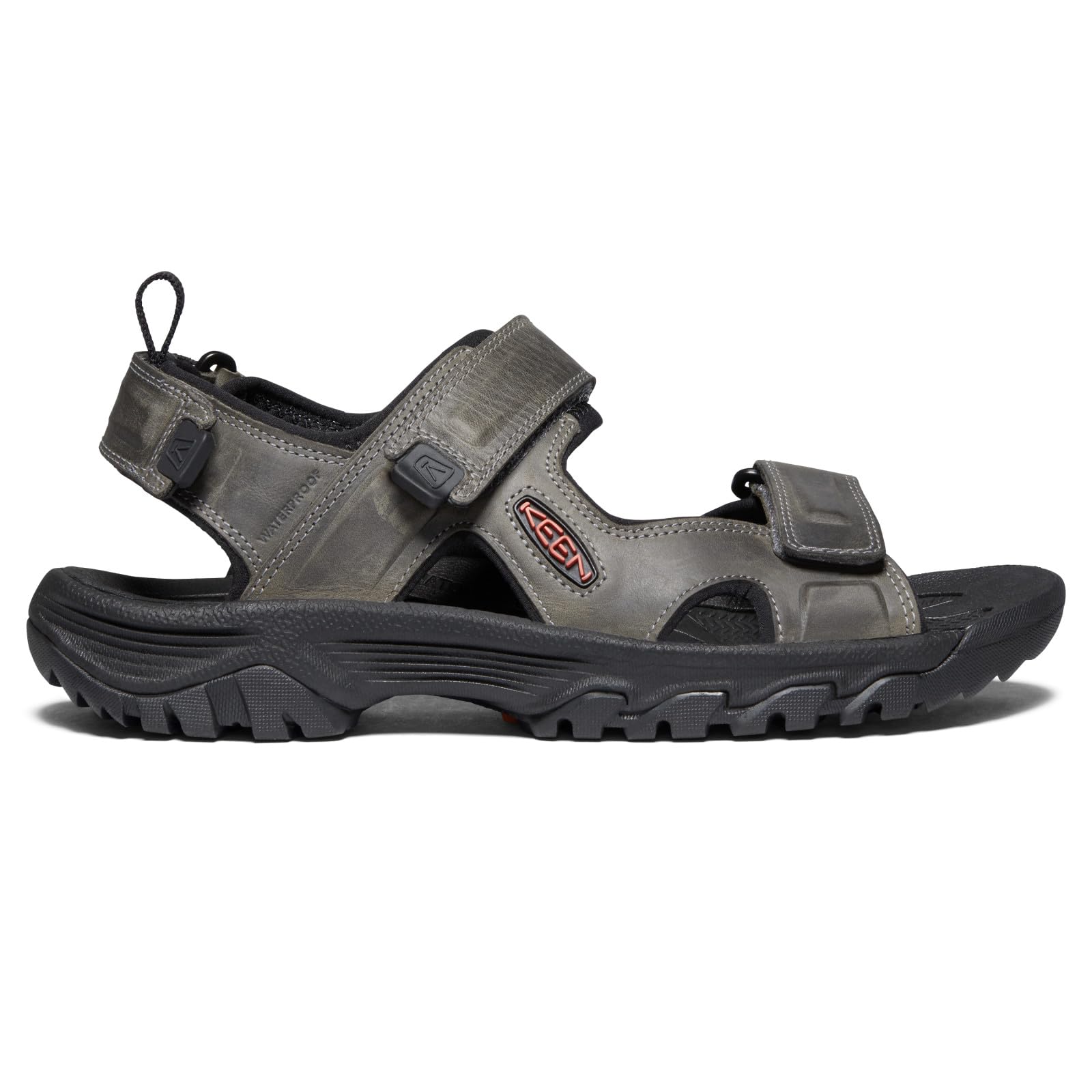 KEEN Men's Targhee 3 Open Toe Hiking Sandals - Breathable Waterproof Outdoor Adventure Footwear for Trail Walking, Camping & Summer Travel