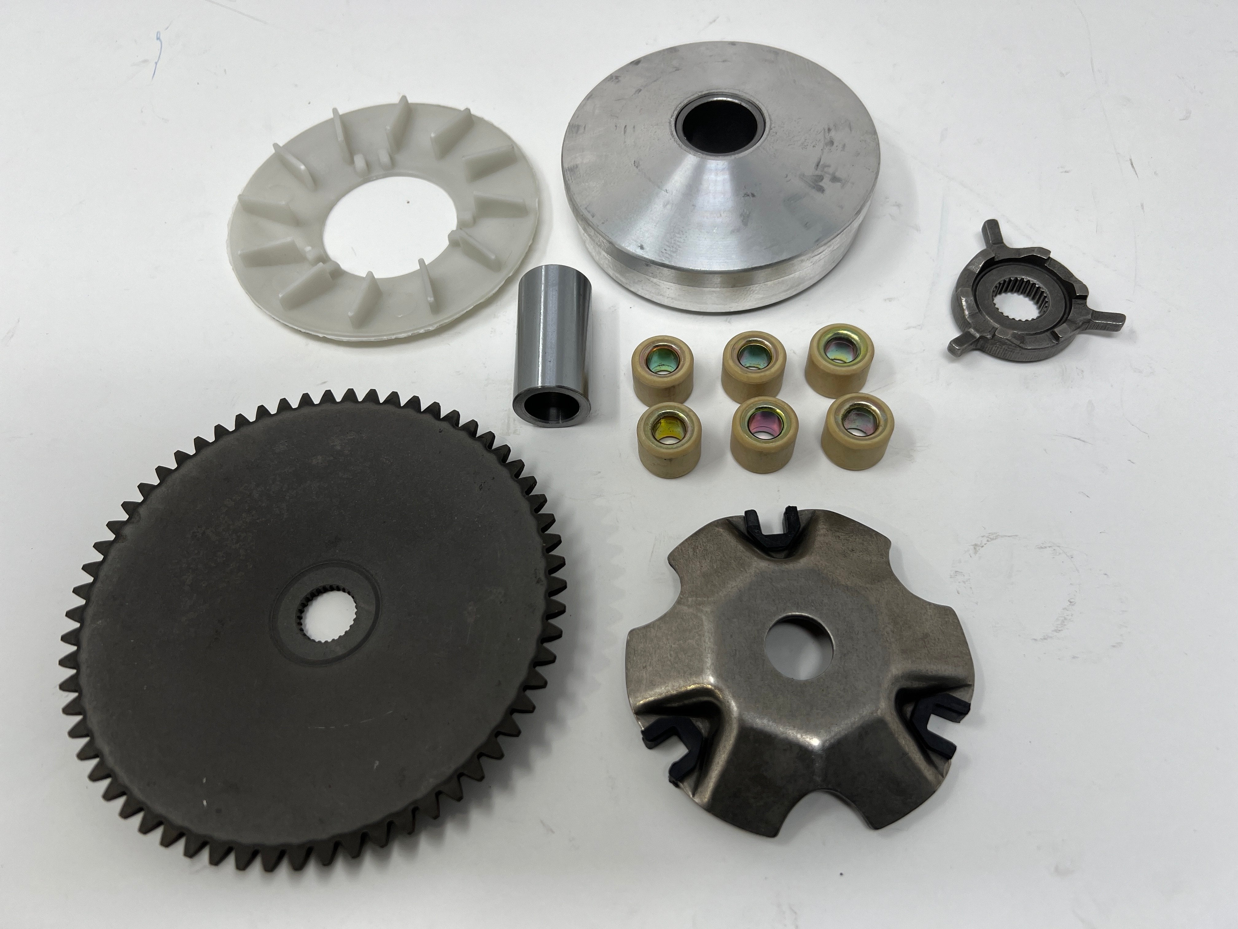 X18 50cc GY6 Scooter Variator Assembly (139000002) - High Performance CVT Part for 50cc Moped & Scooters - Perfect for Racing, Upgrades & Smooth Acceleration