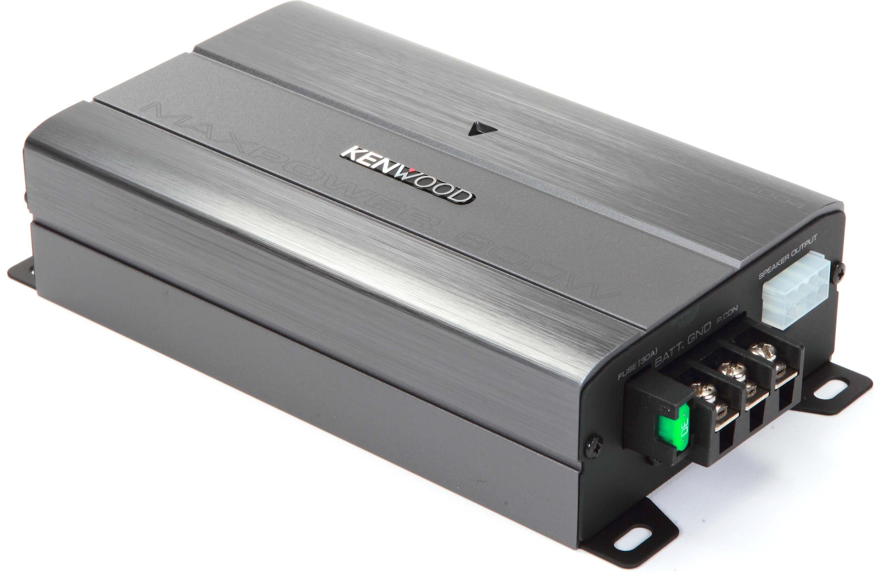 Kenwood KAC M3004 Marine 4-Channel Amplifier - High Power Audio for Boats, Cars & Trucks | Waterproof & Durable | Perfect for Marine & Automotive Sound Systems