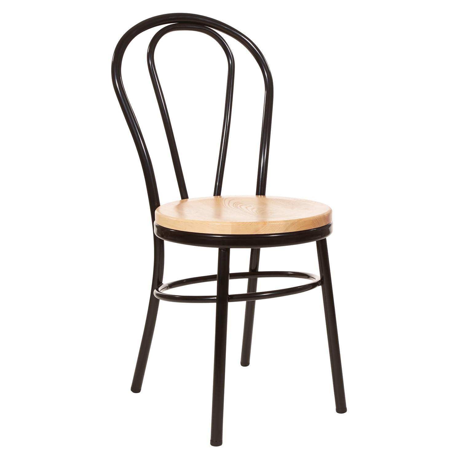 OSP Home Furnishings Litchfield Chair (2-Pack) - Modern Accent Chairs for Living Room, Bedroom & Office - Comfortable Upholstered Armchairs with Sturdy Metal Legs