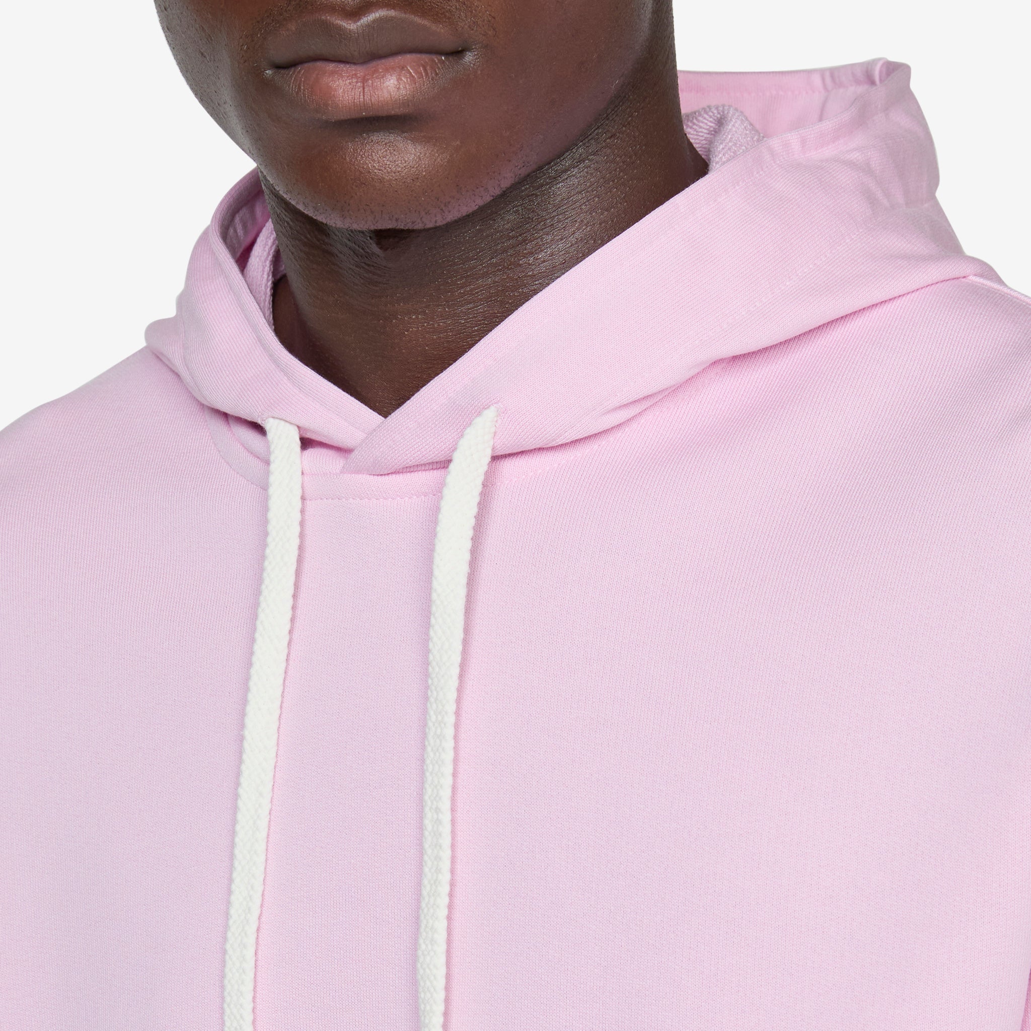 Women's Pink Hooded Sweatshirt - Soft Fleece Pullover with Front Pocket | Perfect for Casual Wear, Gym, and Outdoor Activities