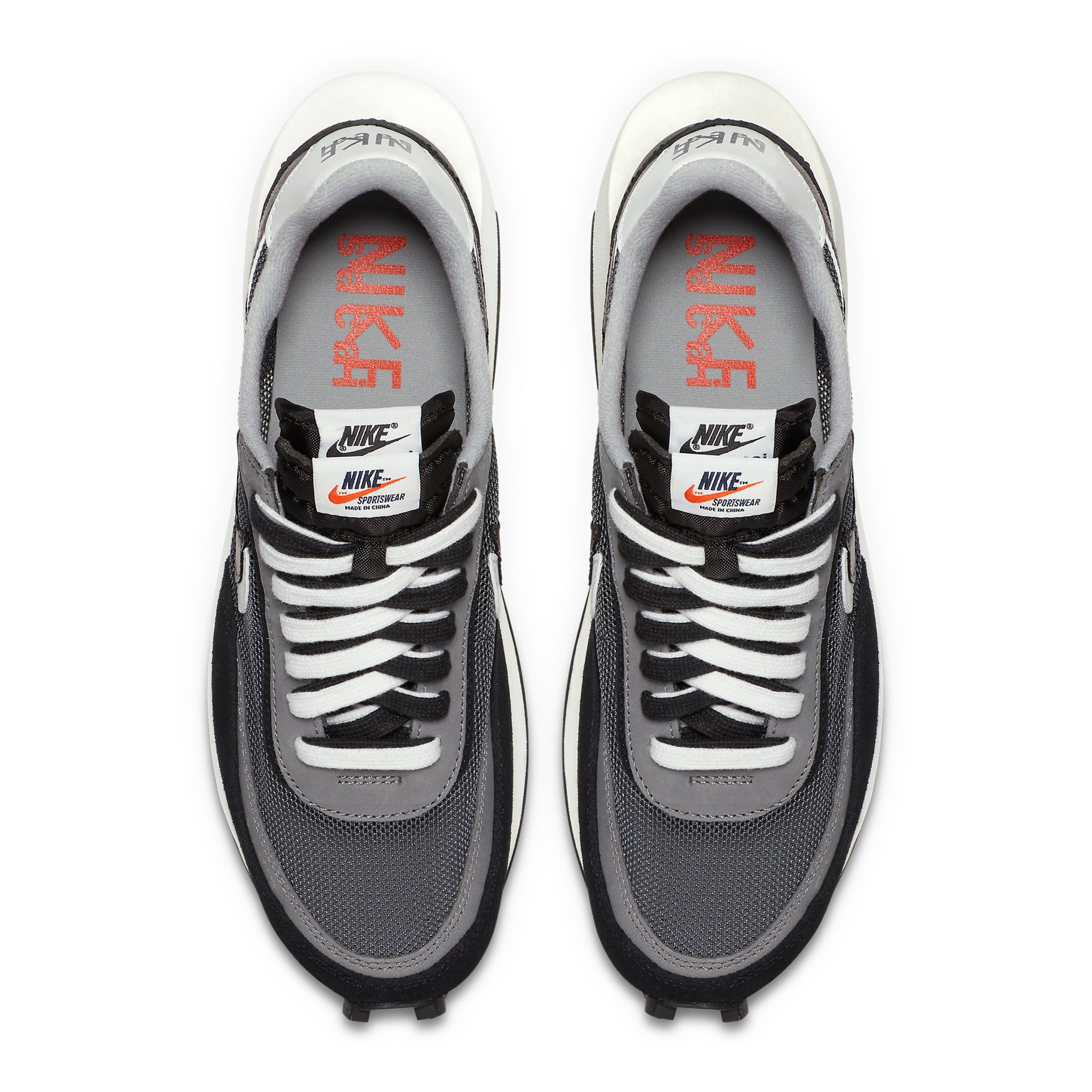 Nike x Sacai LD Waffle Black Sneakers - Men's & Women's Fashion Running Shoes for Casual Wear & Street Style