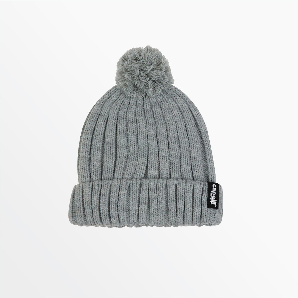 Women's Rib Cuff Pom Beanie - Soft Winter Knit Hat with Faux Fur Pom for Cold Weather, Outdoor Activities & Fashion Accessories