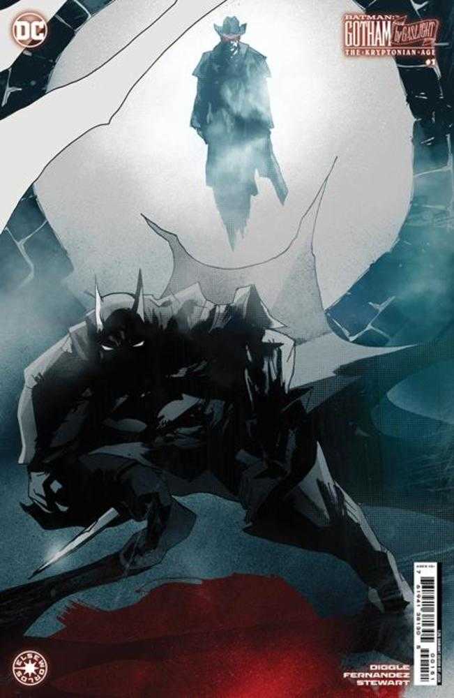 Batman Gotham By Gaslight The Kryptonian Age #1 (Of 12) Cover E 1 in 25 Jock Card Stock Variant - DC Comics Collector's Edition for Display & Investment