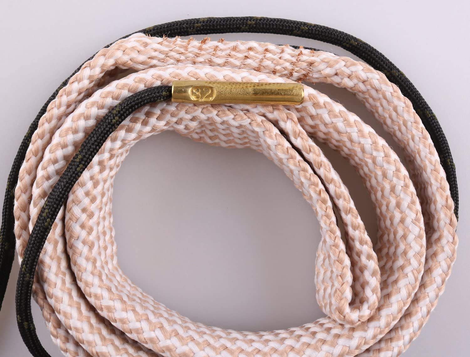 Premium Gun Cleaning Kit - .32 Cal & 8mm Bore Snake Rope for Rifle, Pistol, Shotgun | Quick & Easy Gun Barrel Maintenance | Perfect for Hunting, Range Practice & Firearm Care