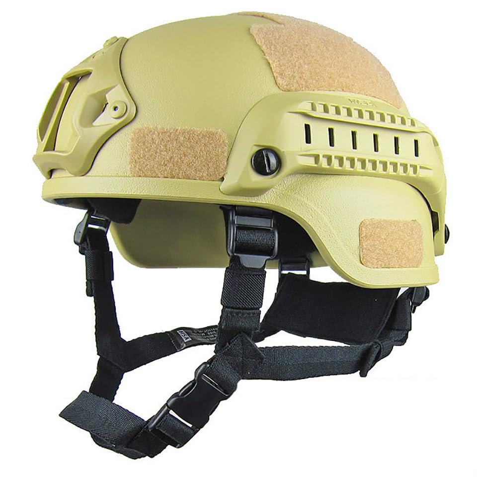 MICH 2000 Tactical Helmet for Airsoft, CS Shooting Games, SWAT Operations, and Riding | Durable & Lightweight Combat Gear