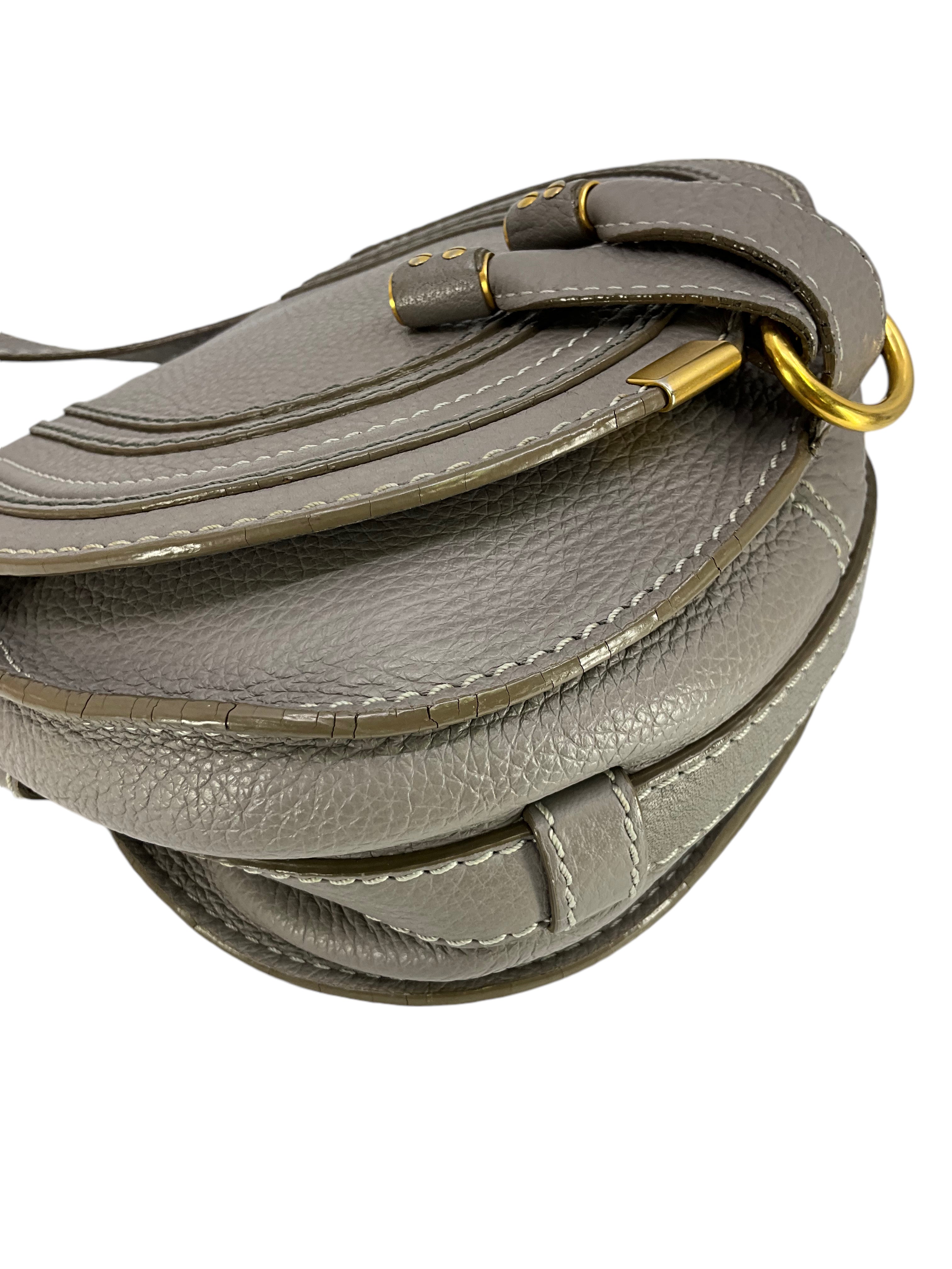 Chloe Marcie Small Leather Crossbody Bag - Luxury Designer Handbag for Women, Perfect for Everyday Use, Travel & Date Nights