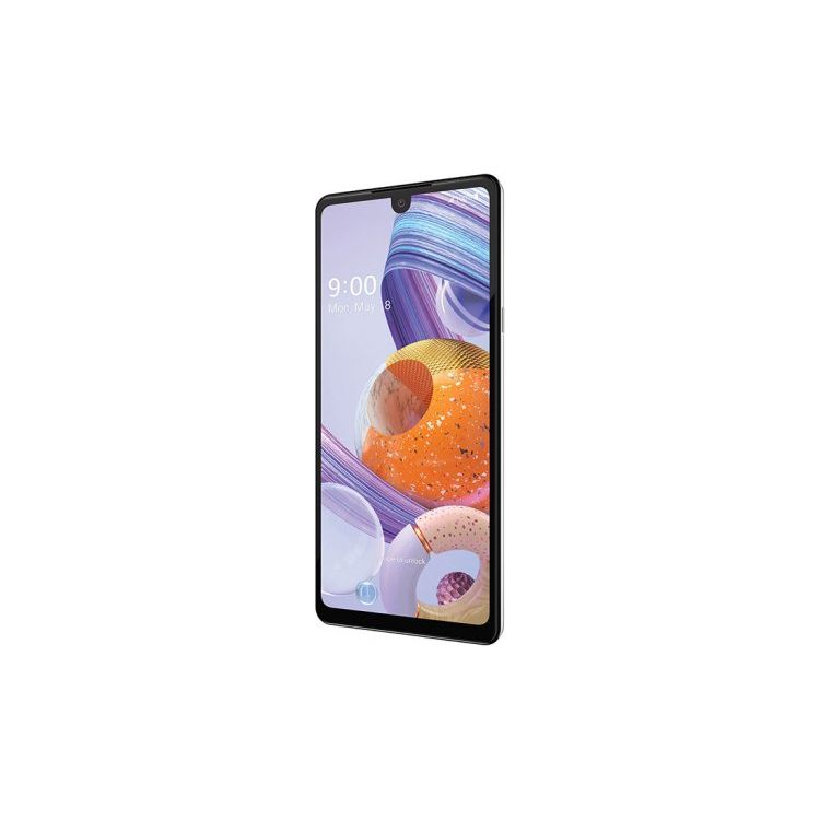 LG Stylo 6 Unlocked Smartphone 64GB Holographic White - Dual SIM GSM/CDMA Compatible for AT&T, T-Mobile, Verizon | Perfect for Business, Travel & Everyday Use