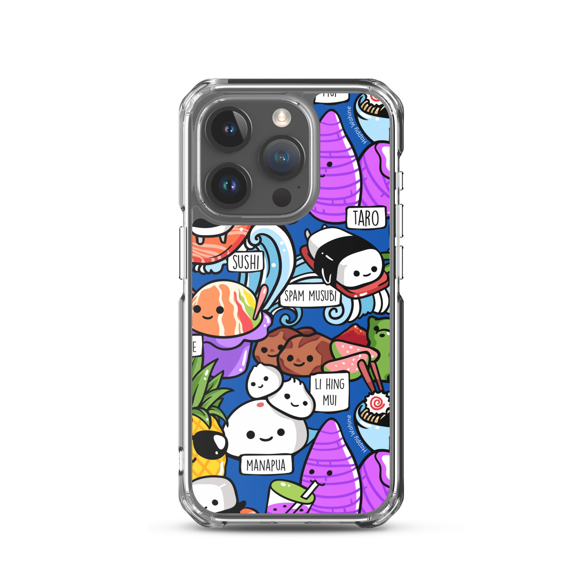Premium Clear iPhone Case with Craving Hawaii Blue Design - Slim Protective Cover for iPhone [Models] - Perfect for Everyday Use, Travel & Outdoor Activities
