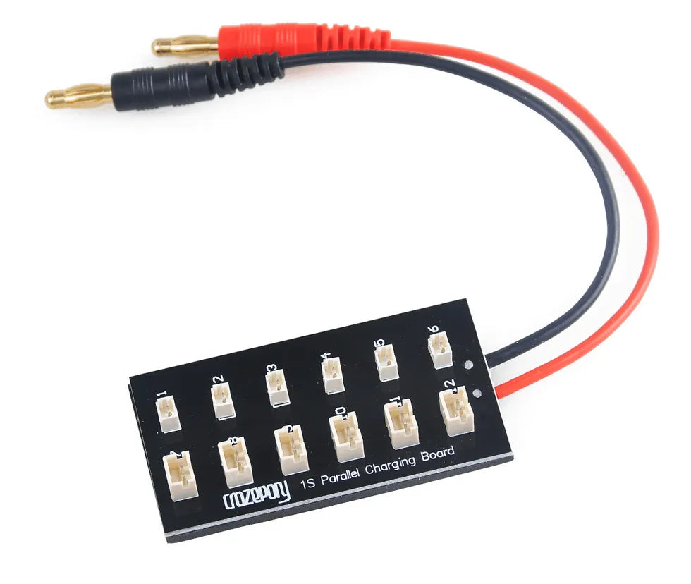 Crazepony 1S LiPo Battery Charging Board - Compact USB Charger for RC Drones, Quadcopters & DIY Electronics Projects | Perfect for Hobbyists and Remote Control Enthusiasts