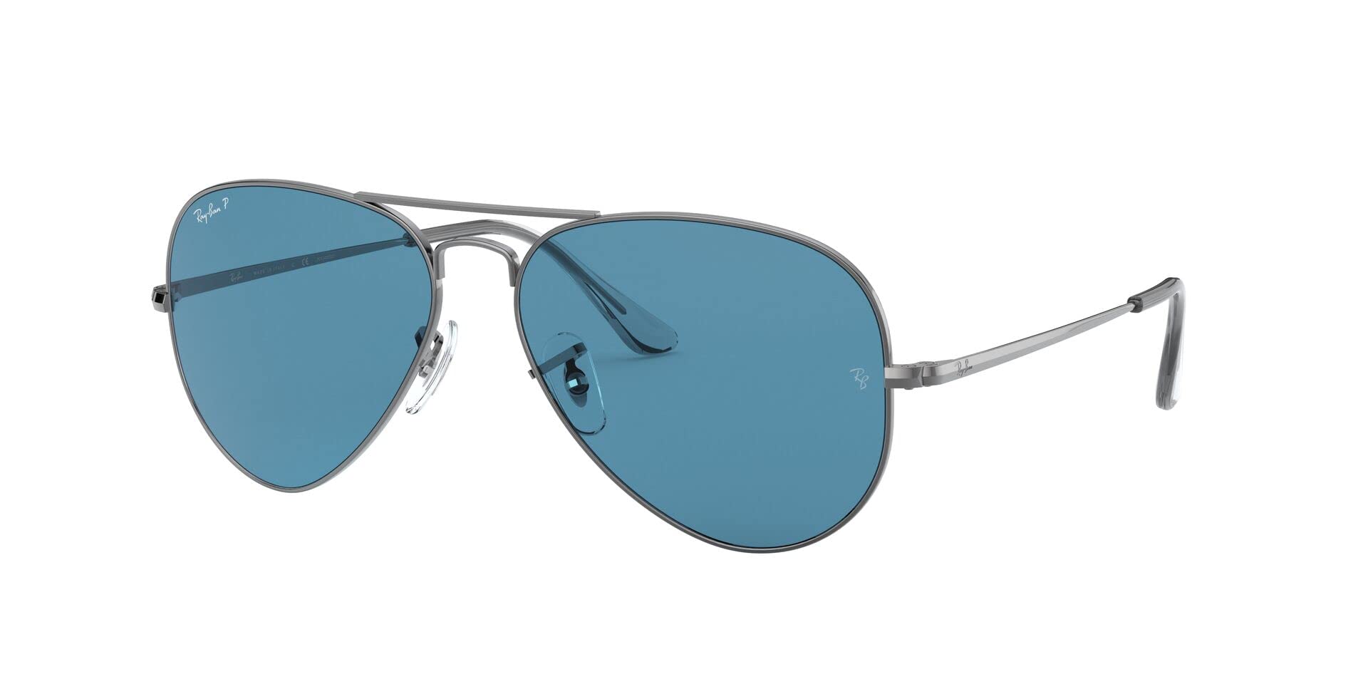 Ray-Ban RB3689 Aviator Metal II Sunglasses - Polarized UV Protection for Men & Women - Perfect for Driving, Travel & Outdoor Activities