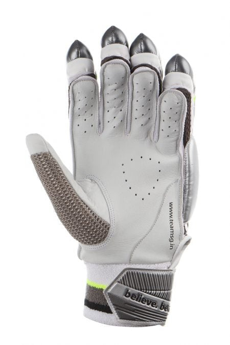 SG Prosoft Adult Cricket Batting Gloves - Premium Leather Protection for Cricket Players - Perfect for Practice & Matches