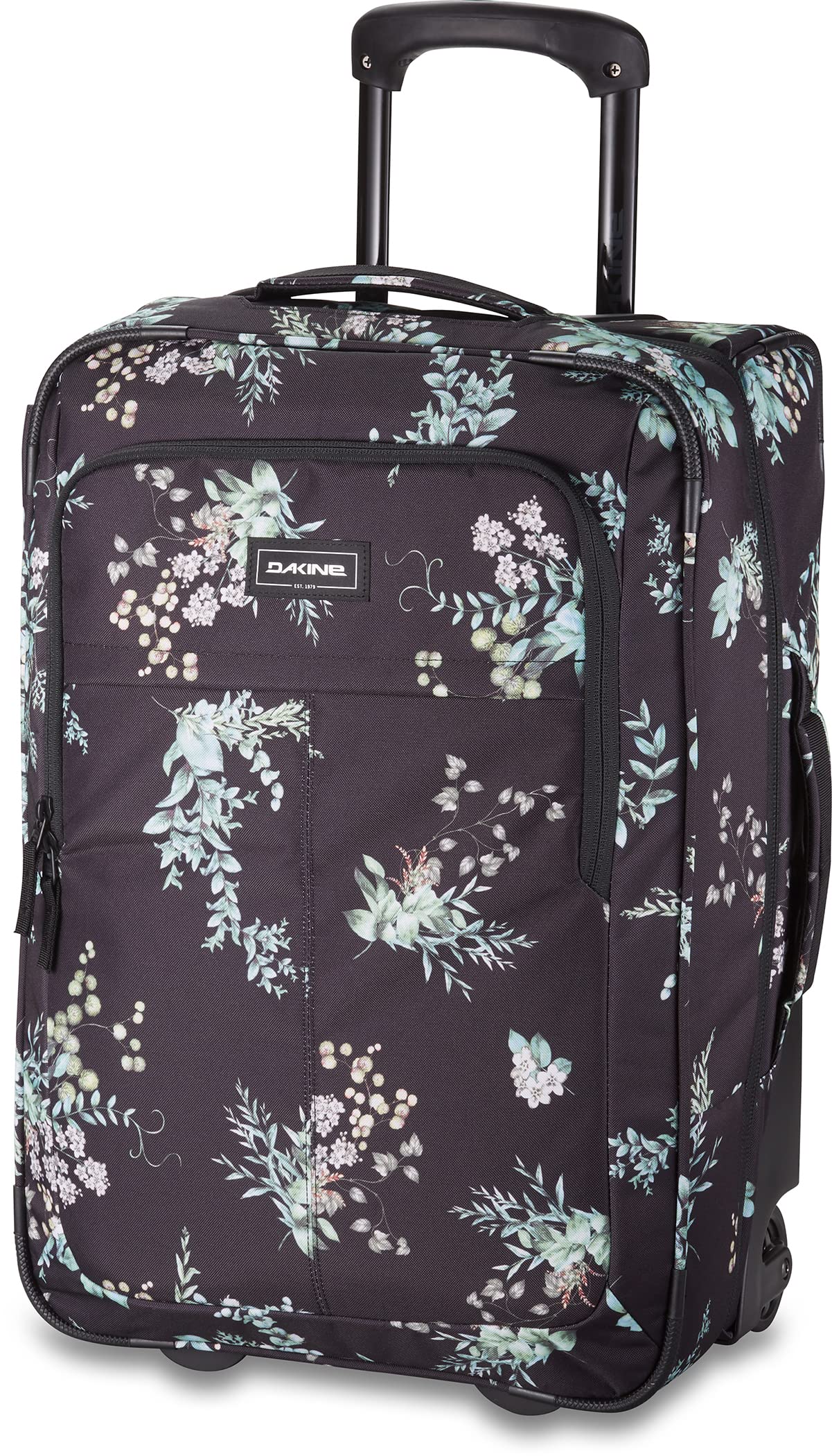 Dakine 42L Wheeled Carry On Travel Bag - Solstice Floral Print | Lightweight Luggage for Airplane, Business Trips & Weekend Getaways