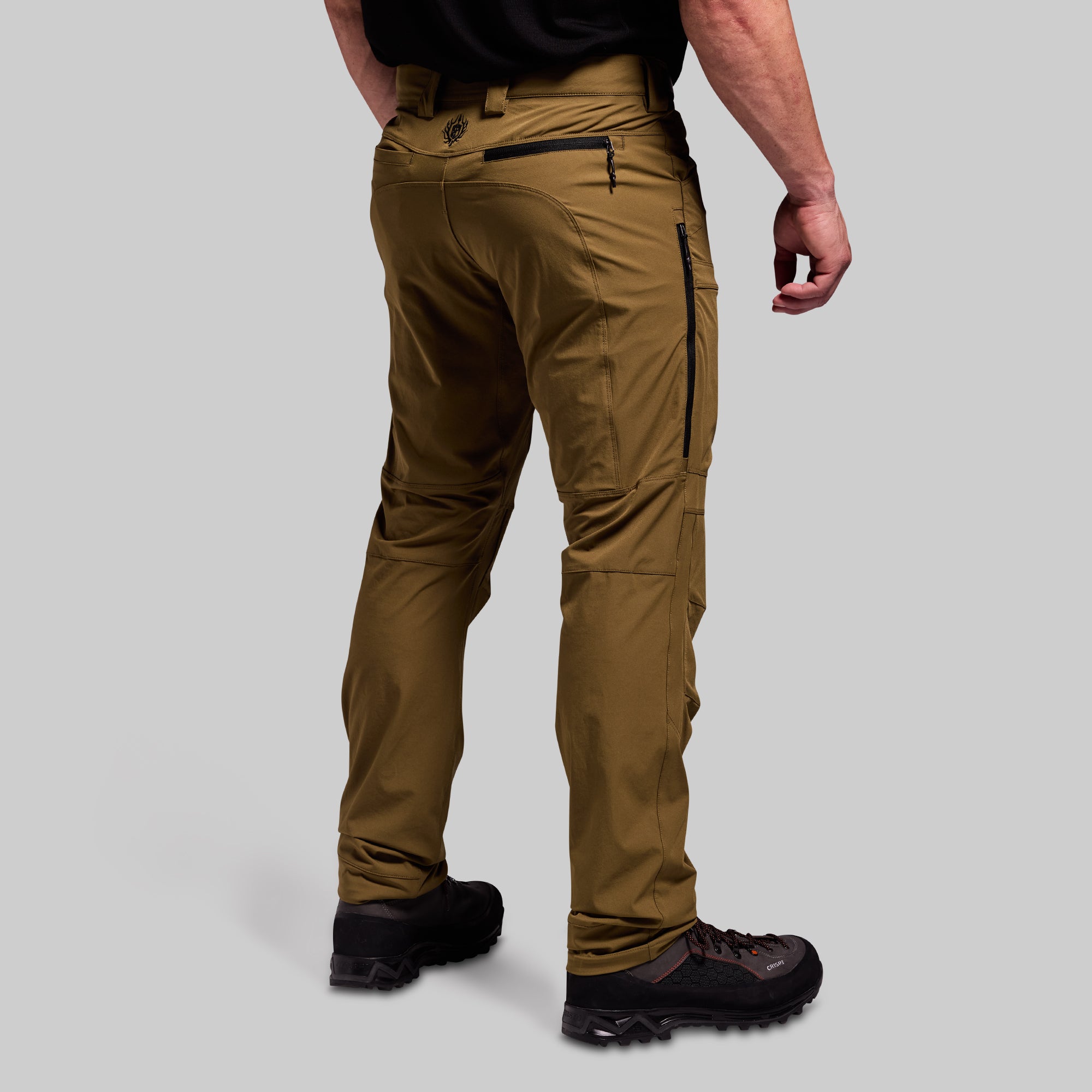 Men's Frontier Pant Light 2.0 - Quick-Dry Hiking Pants with UPF Protection & Stretch (Crocodile Color) - Perfect for Outdoor Adventures, Camping & Travel