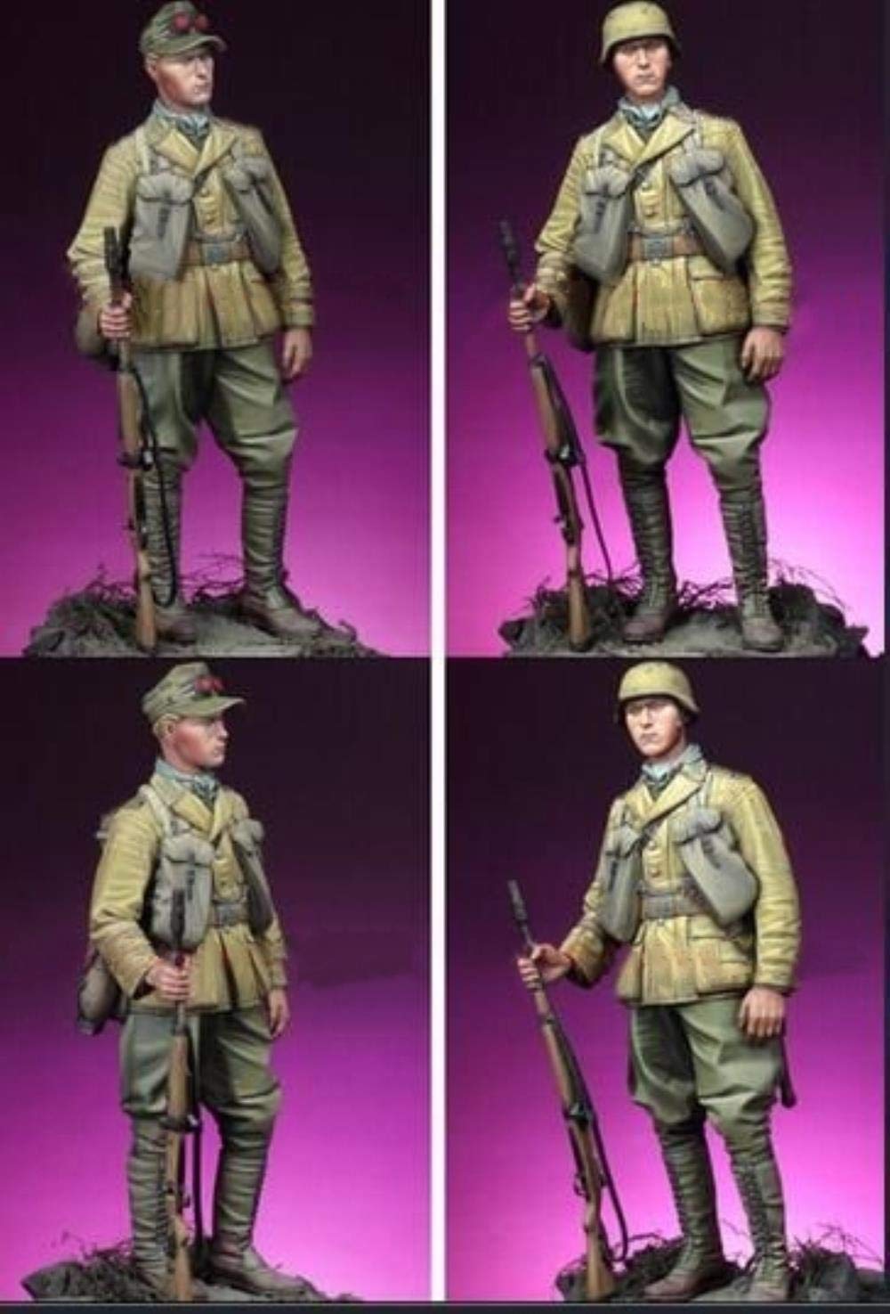 1/16 Scale Ancient Man Resin Model Kit - DIY Collectible Toy for Painting & Display - Perfect for Home Decor, Gifts & Hobbyists