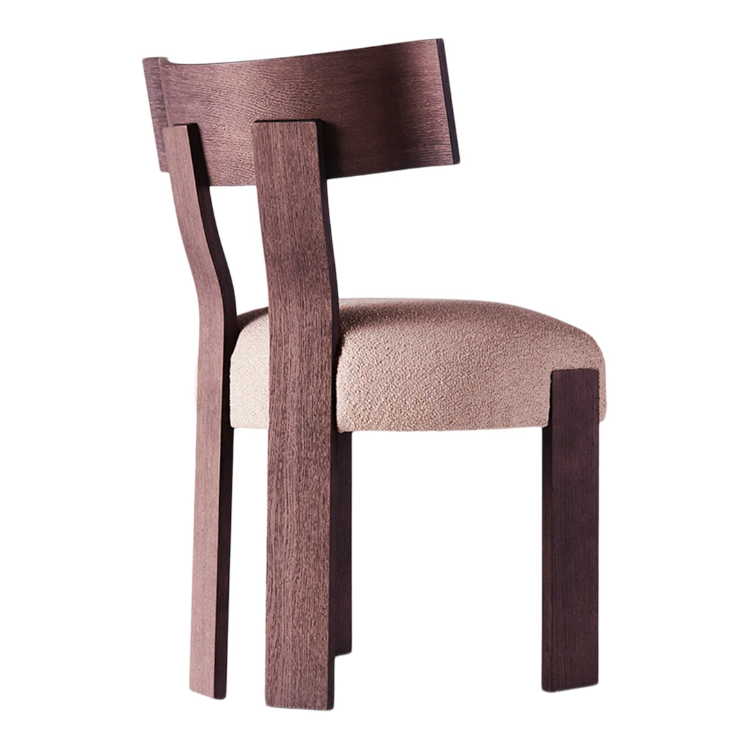 Alba Chair - Mid-Century Modern Accent Chair with Dusty Blue Upholstery | Stylish Living Room, Bedroom, or Office Seating for Home Decor