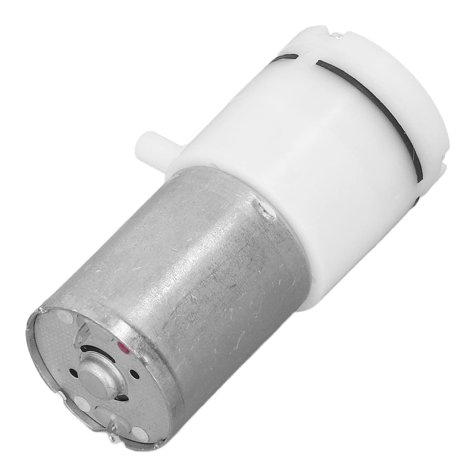 12V DC Micro Vacuum Pump - 370A 1.5-3.2L/min Low Noise Waterproof Electric Air Pump Booster for Medical Equipment & Lab Use | Perfect for Dental Suction, Sample Extraction & Fluid Transfer