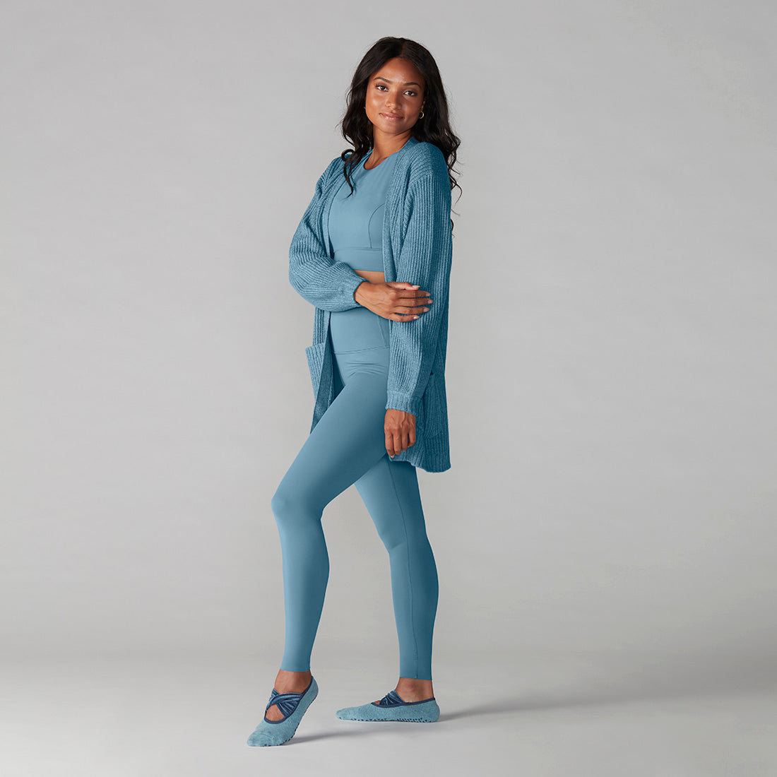 Tavi Noir Alpine Long Cardigan for Women - Soft & Warm Open Front Duster Sweater - Perfect for Fall & Winter Outfits, Office Wear, and Casual Layering
