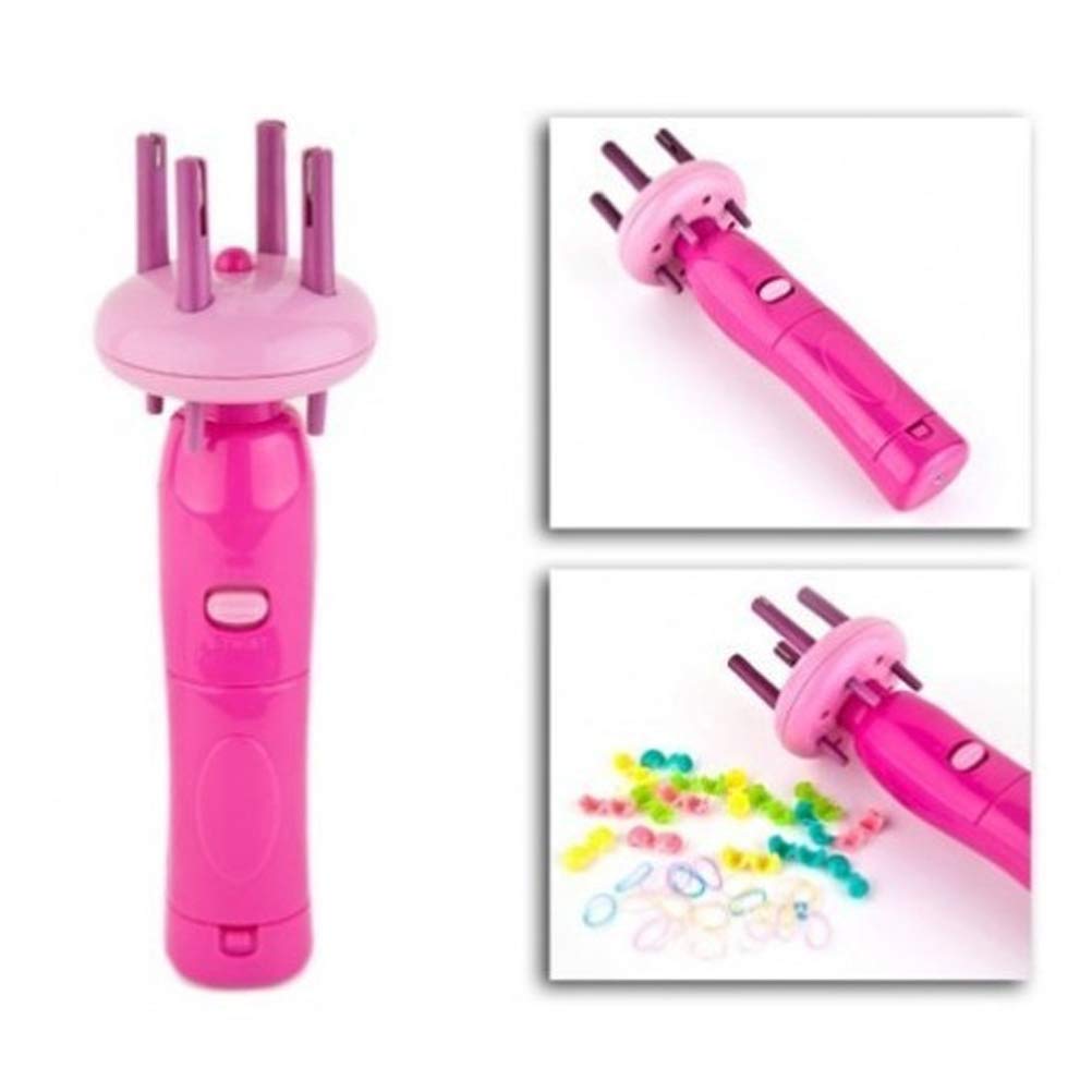 Portable Electric Hair Braiding Machine - Automatic Quick Twist Braid Tool for DIY Hairstyles | Perfect for Home Use, Travel, and Salon Styling