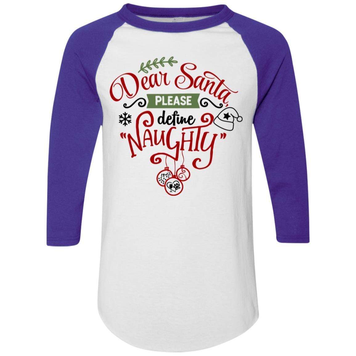 WineyBitches.Co Colorblock Raglan Jersey - Trendy Baseball Tee for Women | Soft & Comfortable Long Sleeve Shirt | Perfect for Casual Outings, Girls Night Out & Wine Tasting Events