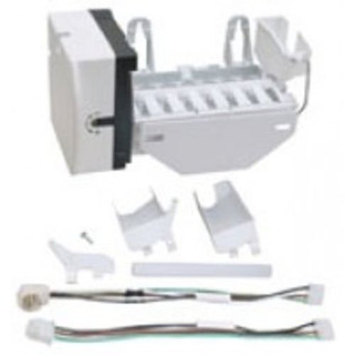 GE JS2 Replacement Refrigerator Ice Maker - Compatible with Freezer Models | Durable OEM Part for Home Kitchen Appliances | Perfect for Ice Production in Refrigerators & Freezers