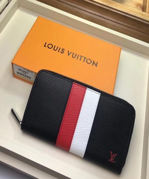 LV Zippy Wallet Epi Stripes Special Edition Noir - Luxury Leather Wallet for Women - Perfect for Everyday Use, Travel & Gift Giving